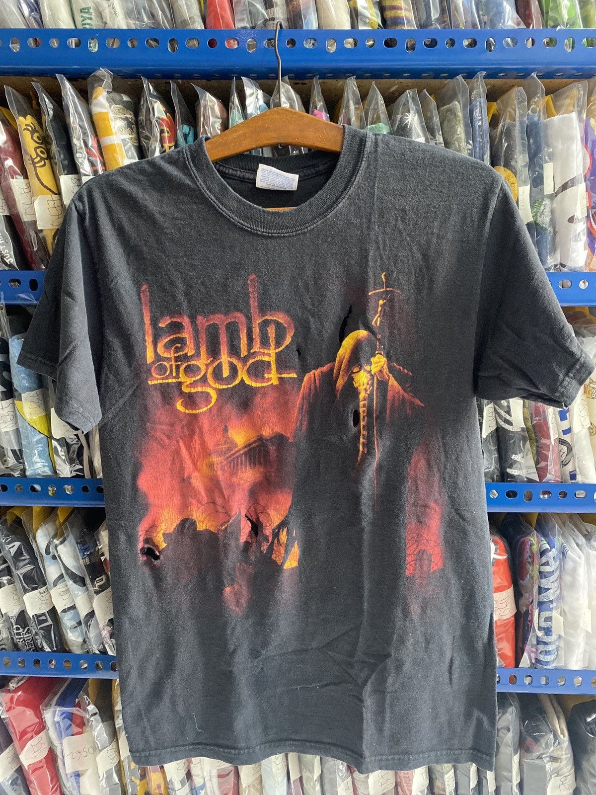 Band Tees LAMB OF GOD BAND TSHIRT Size US XS / EU 42 / 0 - 1 Thumbnail