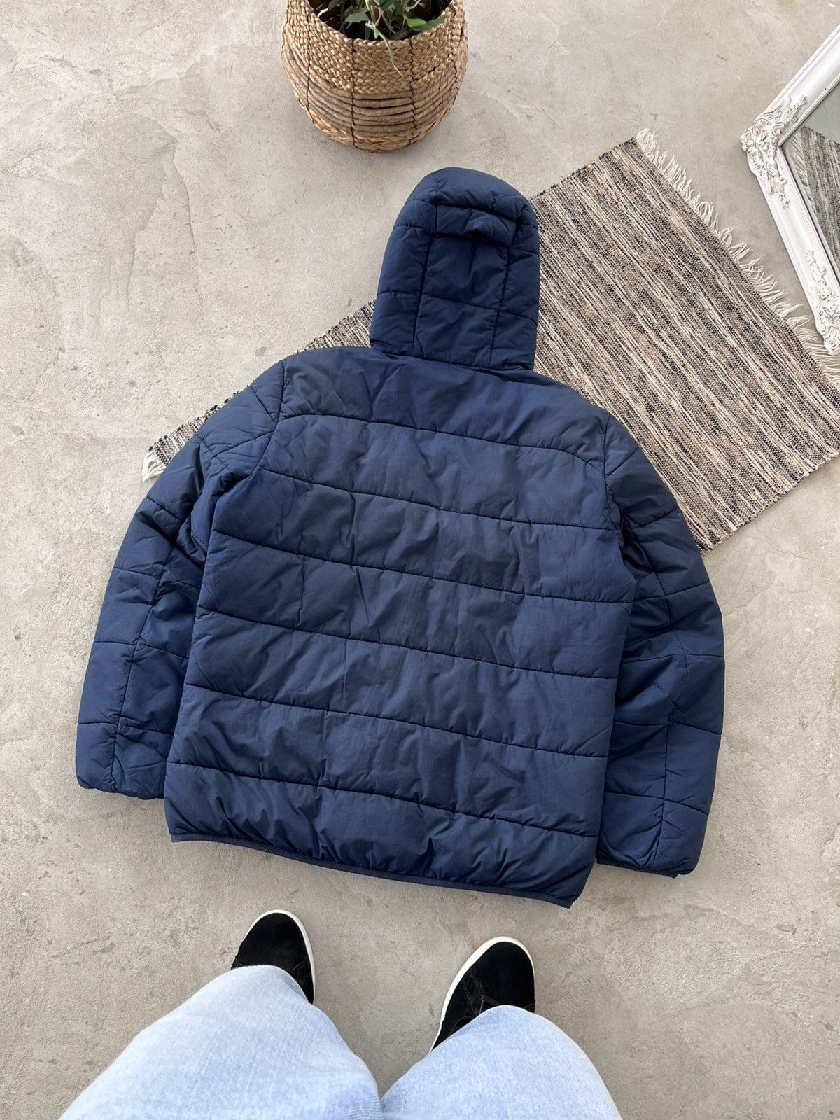 Barbour Vintage Barbour International Court Quilt Jacket Navy Y2K Size US L / EU 52-54 / 3 - 2 Thumbnail