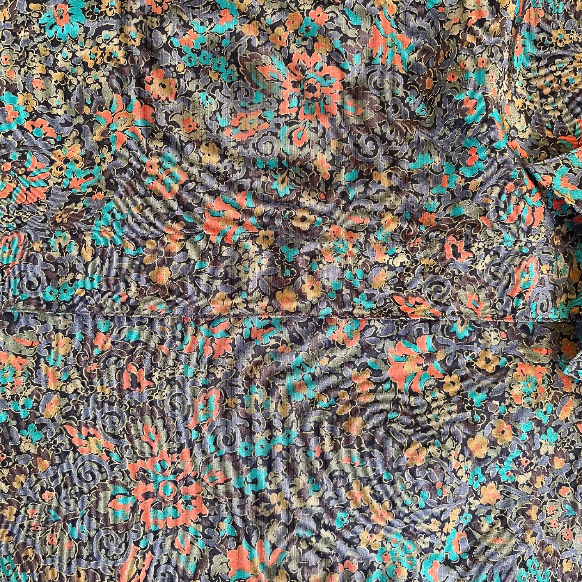 Vintage Vintage David Matthew Novelty Print Floral Grunge Blouse Size L / US 10 / IT 46 - 6 Thumbnail