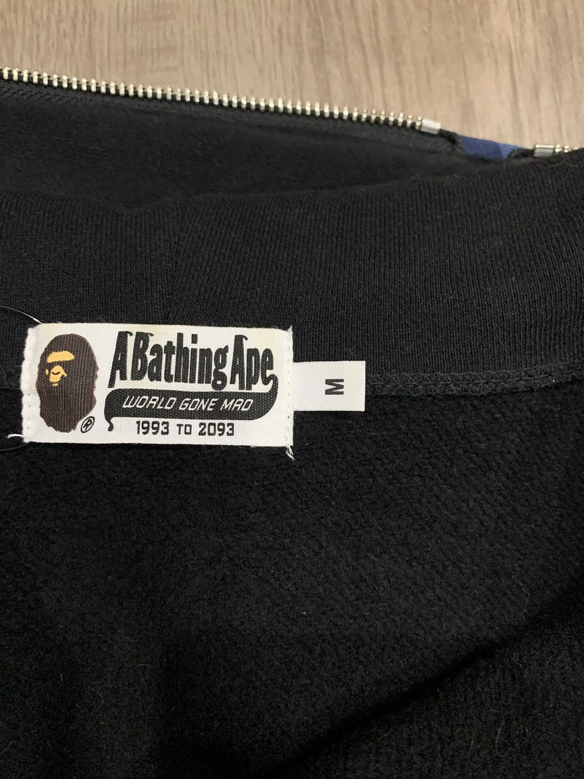 Bape Bape Navy Camo Shark Zip up Sleeveless Hoodie Size US M / EU 48-50 / 2 - 7 Thumbnail
