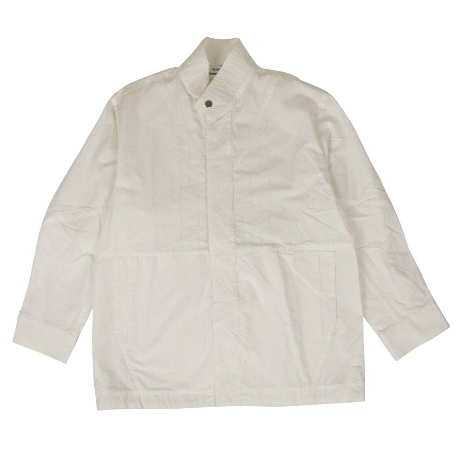 image of Tim Coppens White Cotton Judo Field Shirt Size M, Men's