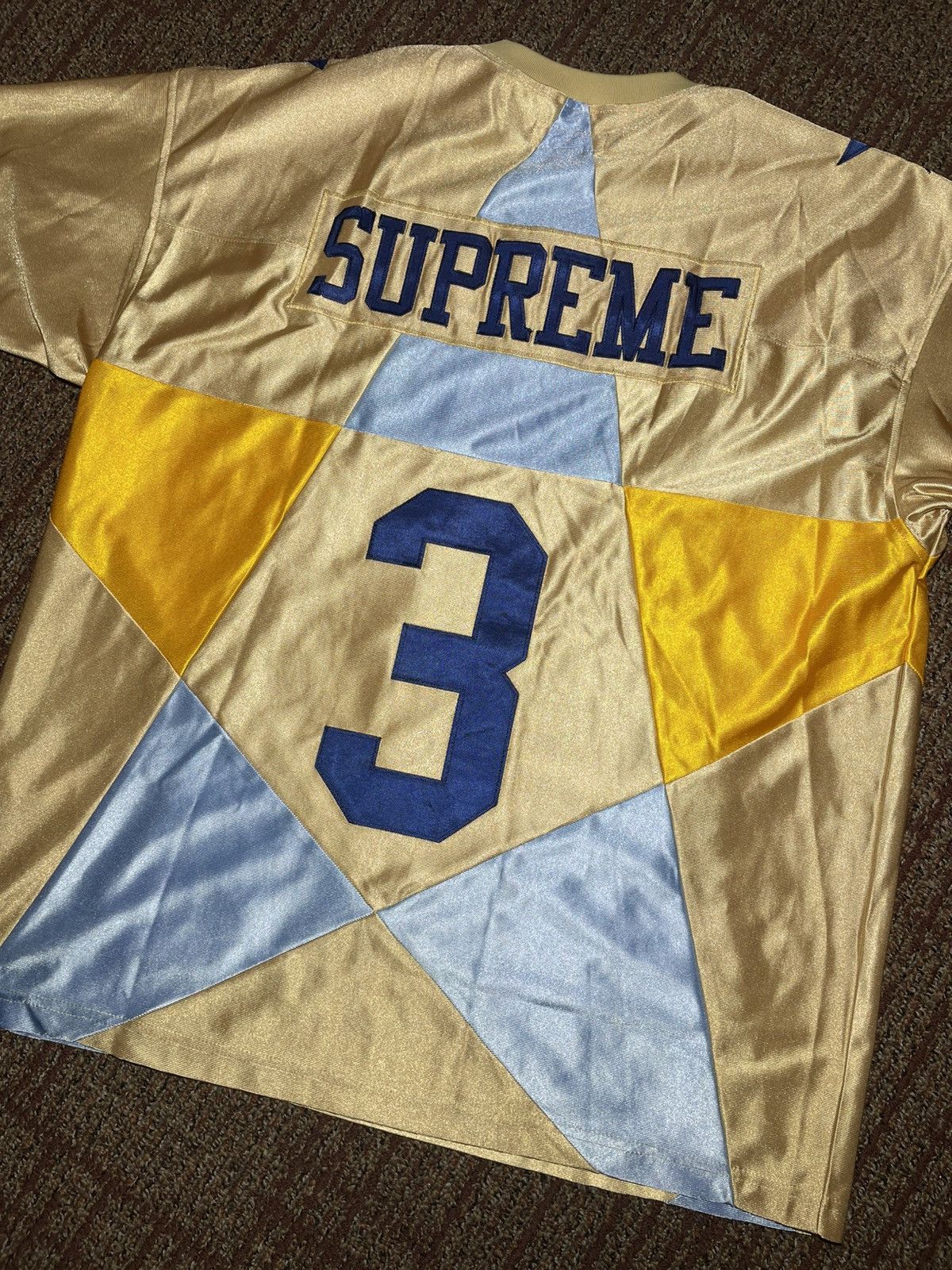 Supreme Supreme Star Football Jersey (Medium) Size US M / EU 48-50 / 2 - 4 Thumbnail