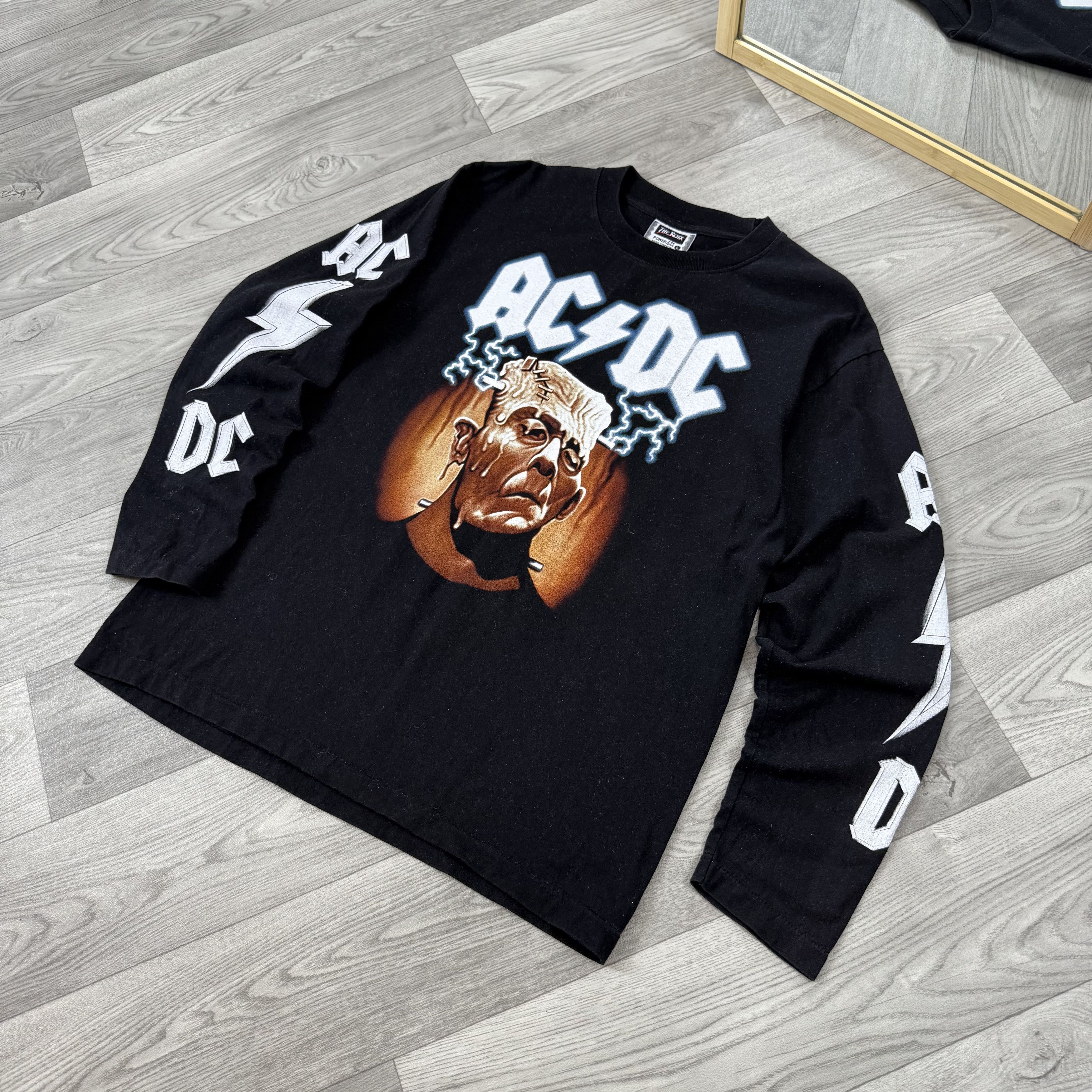 AC/DC Vintage AC/DC Meltdown Black Graphic Long Sleeve Tee Shirt Size US L / EU 52-54 / 3 - 5 Thumbnail