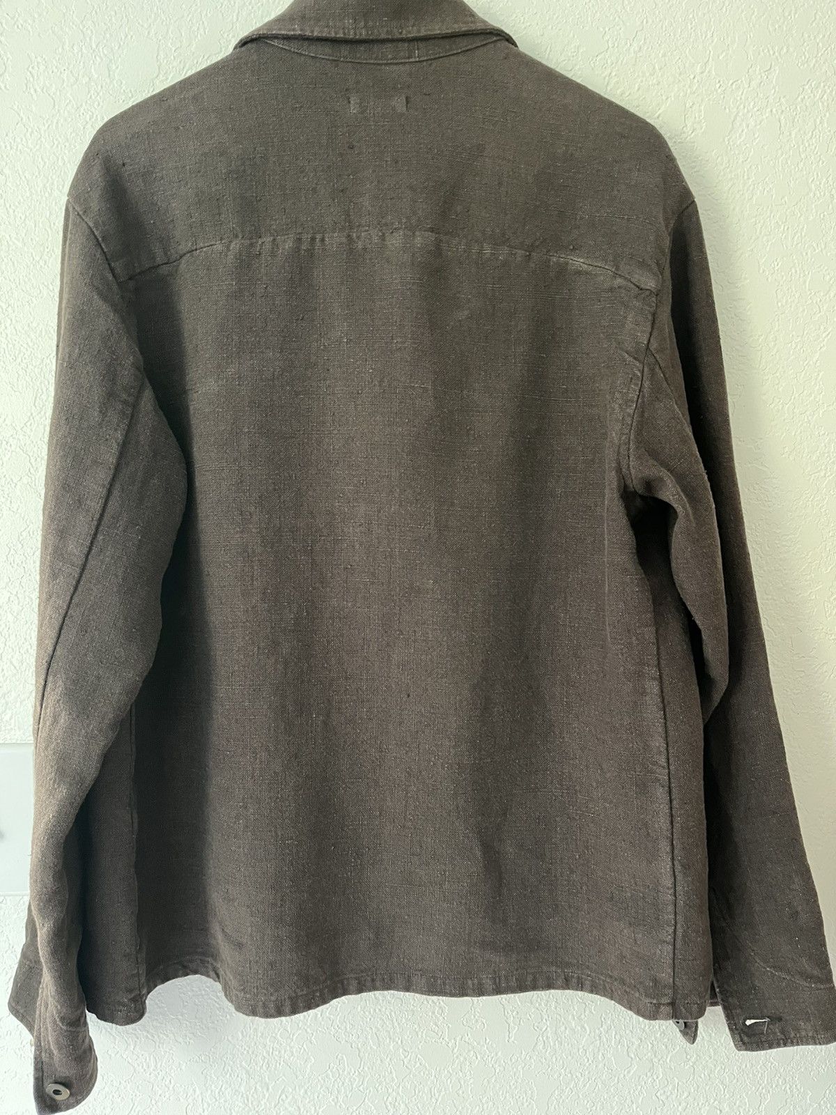 Evan Kinori Evan Kinori 3 pocket Jacket - Butcher Linen ( S ) Size US S / EU 44-46 / 1 - 4 Thumbnail