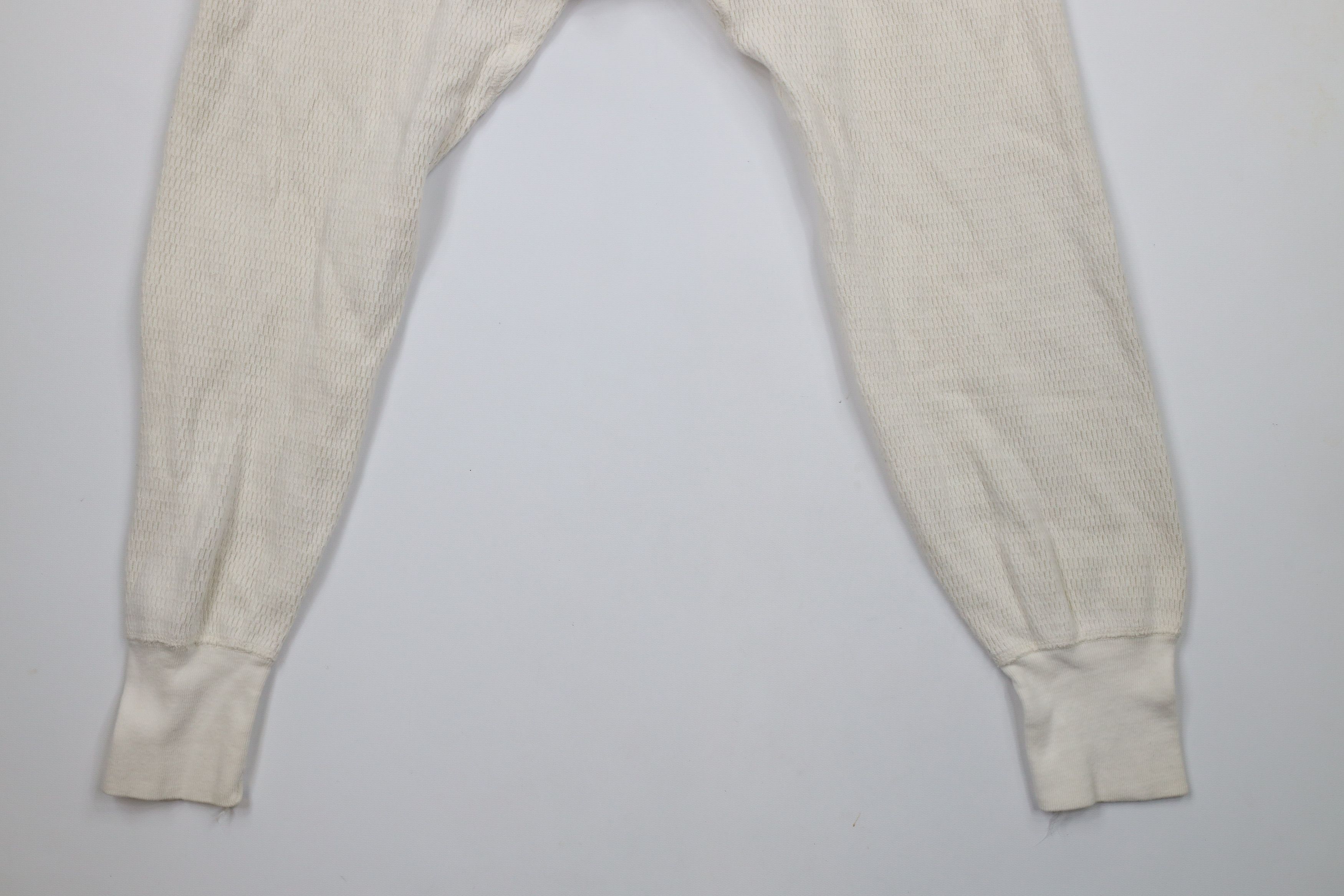 Vintage Vintage 50s 60s Streetwear Heavyweight Thermal Waffle Pants Size US 38 / EU 54 - 13 Thumbnail