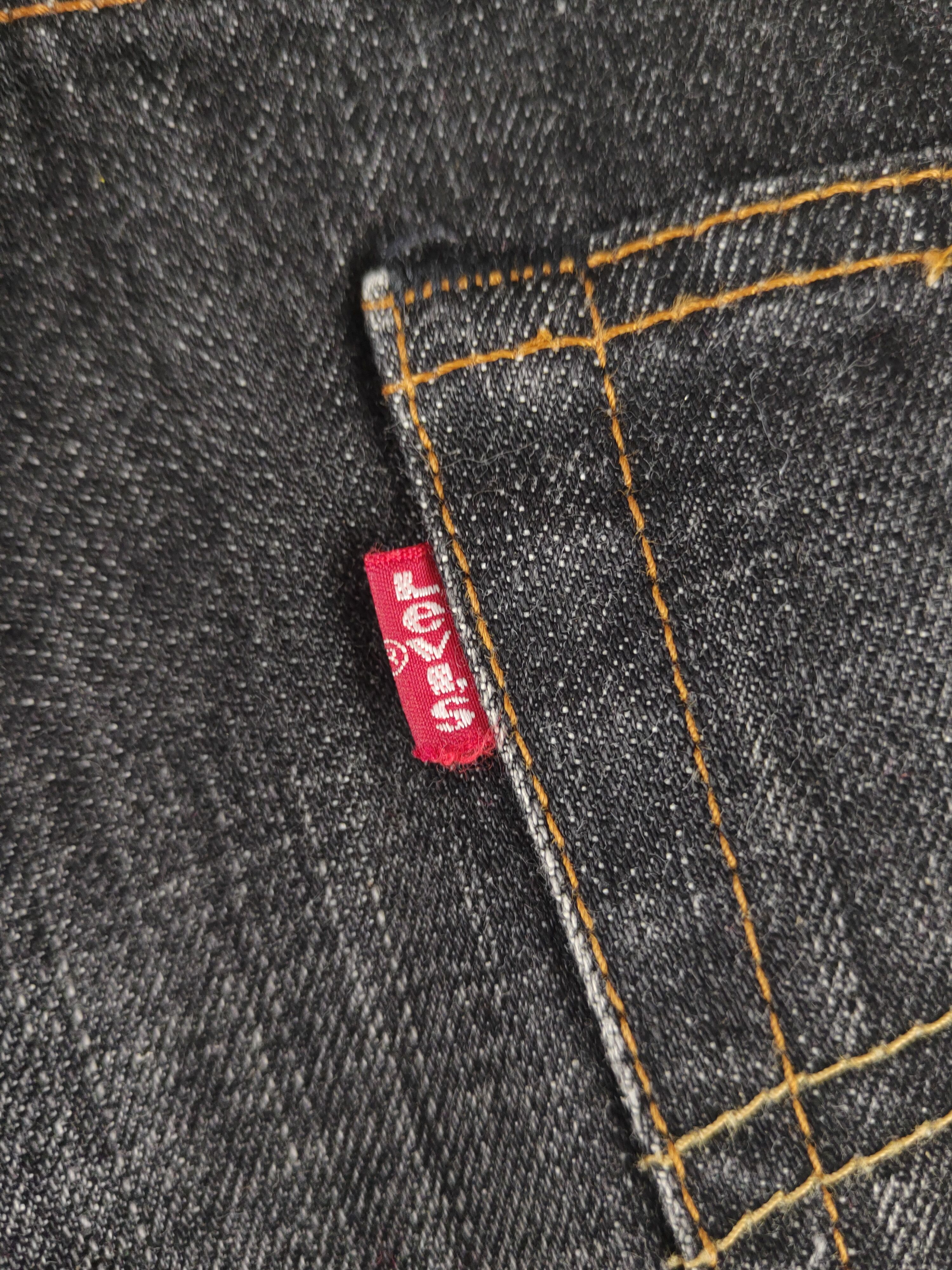 Levi's 503 Levi's Black Distressed Ripped Jeans #S2810 Size US 32 / EU 48 - 10 Thumbnail