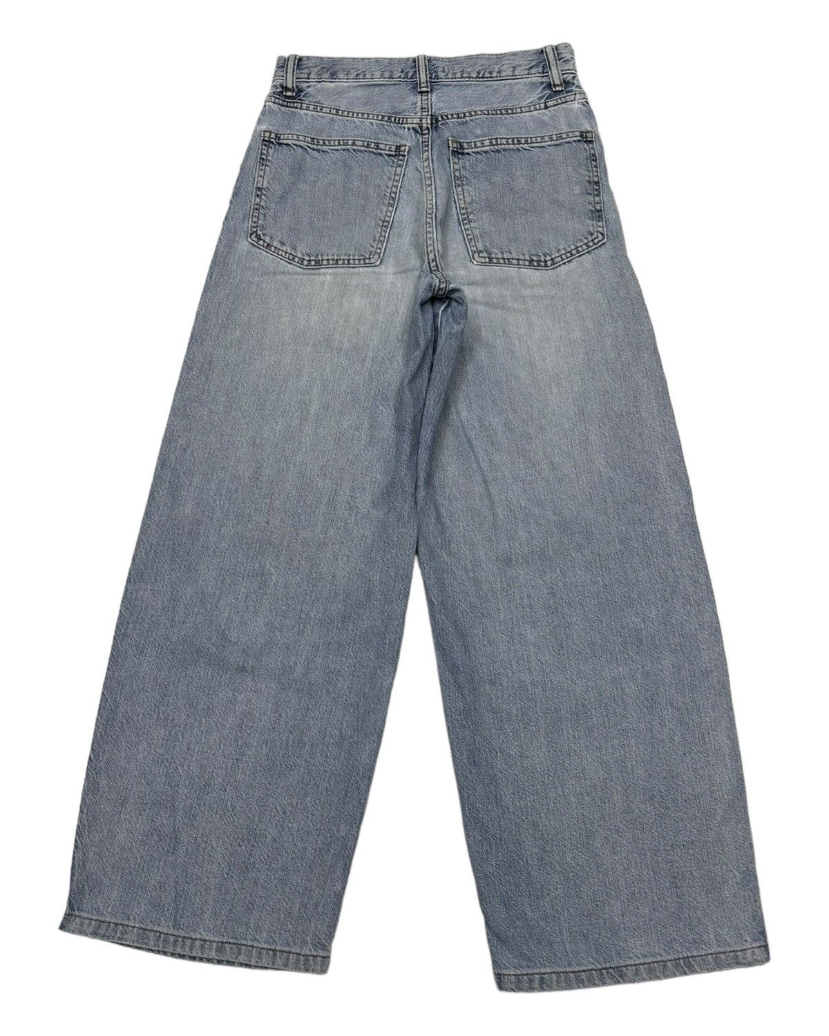 Lemaire × Uniqlo VINTAGE LEMAIRE WIDE BAGGY JEANS UNIQLO LEMAIRE Size 26" / US 2 / IT 38 - 6 Thumbnail