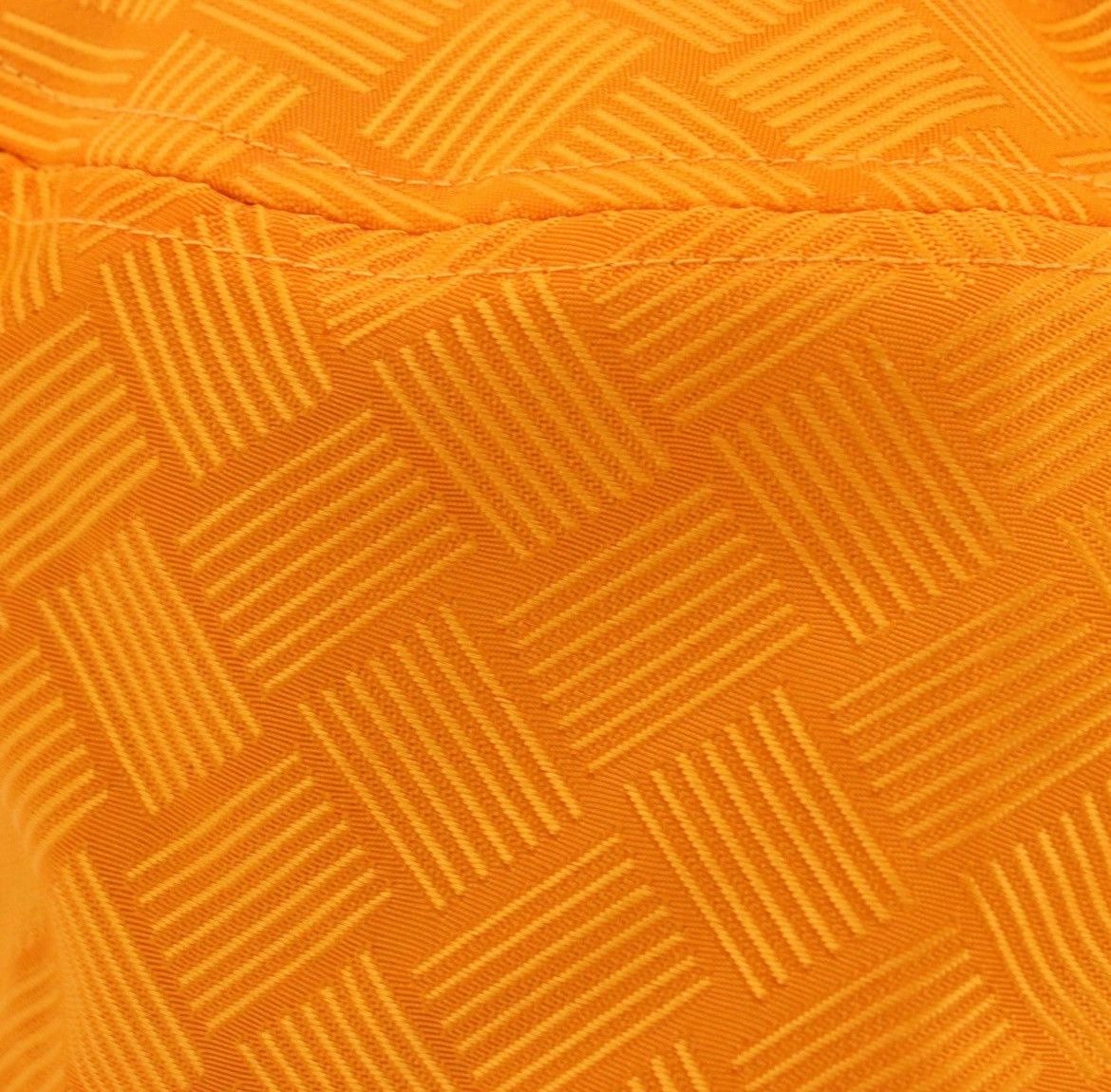 Bottega Veneta BOTTEGA VENETA Orange Intreccio Jacquard Bucket Hat Size ONE SIZE - 7 Thumbnail