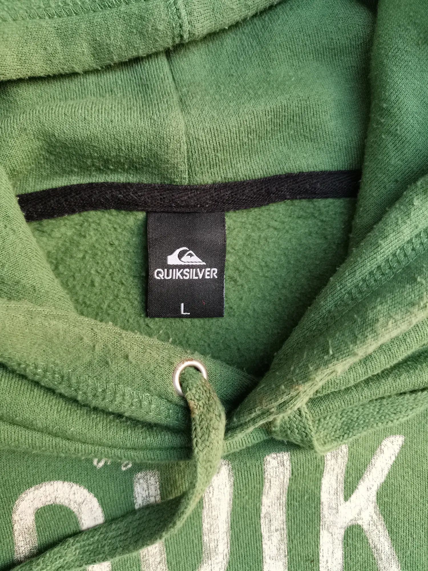 Quiksilver Quik Silver AUS-USA-EU Big Logo Hoodie Sweatshirt Size US L / EU 52-54 / 3 - 4 Thumbnail
