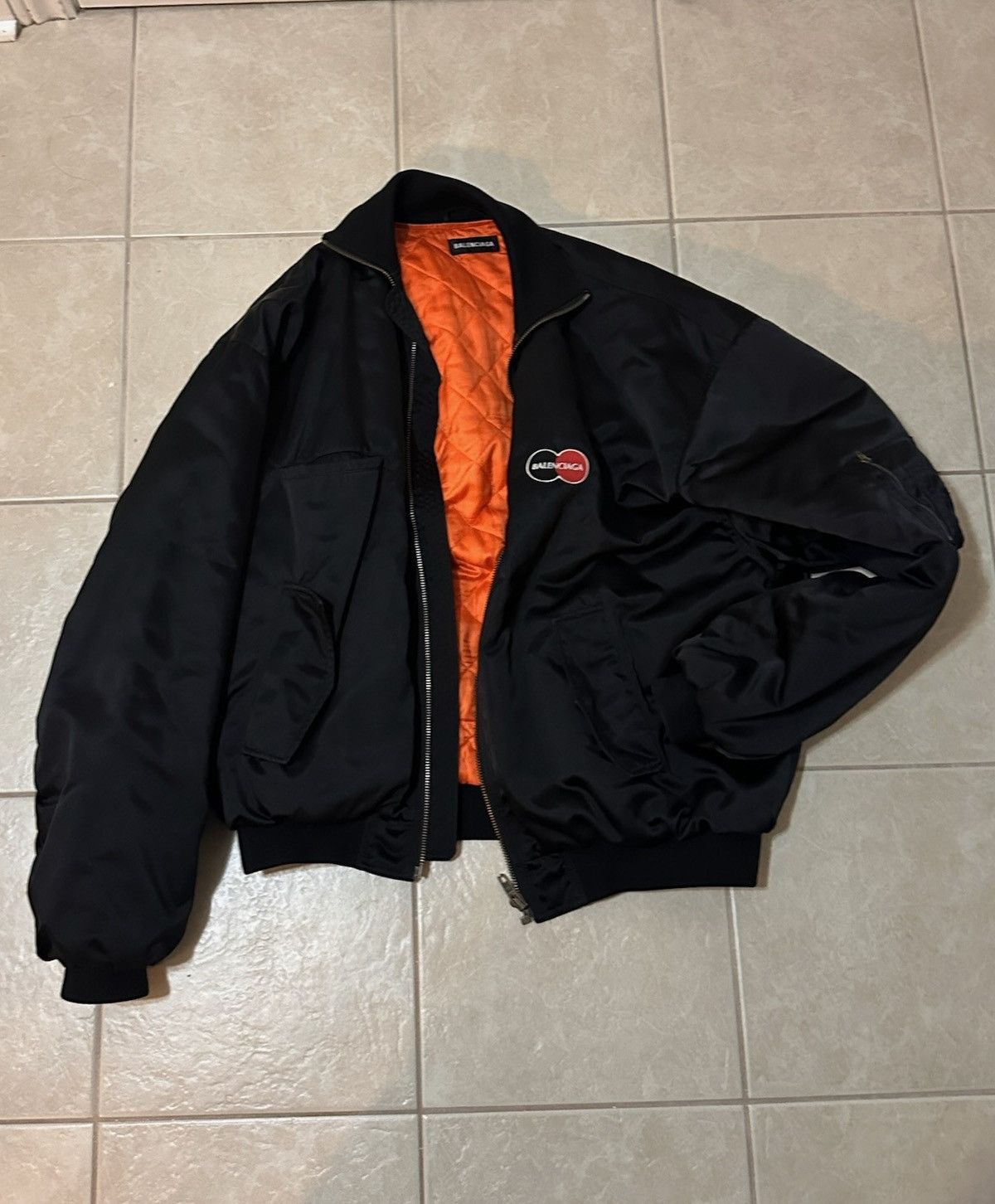 Balenciaga Uniform Bomber Jacket Size US M / EU 48-50 / 2 - 1 Thumbnail