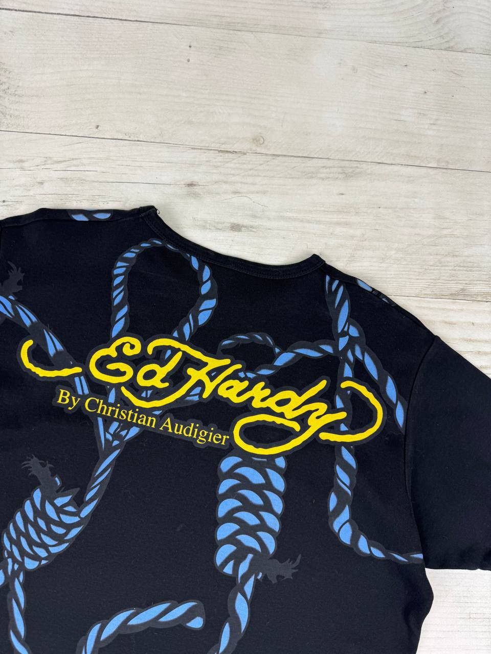 Christian Audigier Ed Hardy By Christian Audigier Live And Rock T Shirt Size US XXL / EU 58 / 5 - 13 Thumbnail