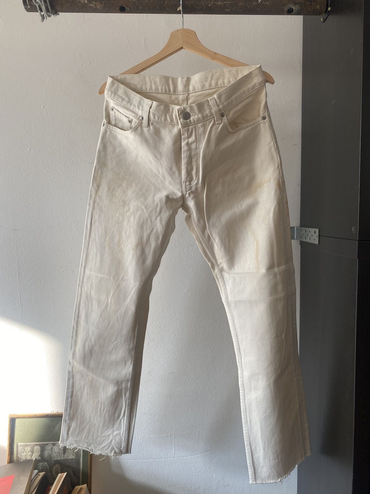 Helmut Lang 1998 Helmut Lang Falmethrower Denim 31 Size US 31 - 1 Thumbnail