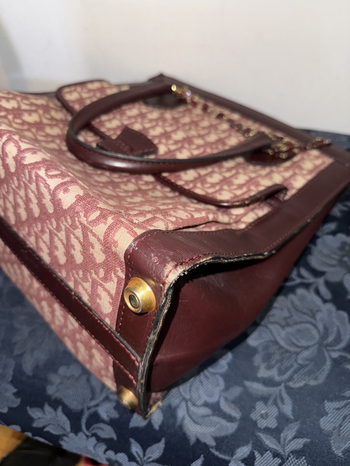 Dior Vintage 70s Christian Dior Bagages Monogram Tote Bag Size ONE SIZE - 14 Thumbnail