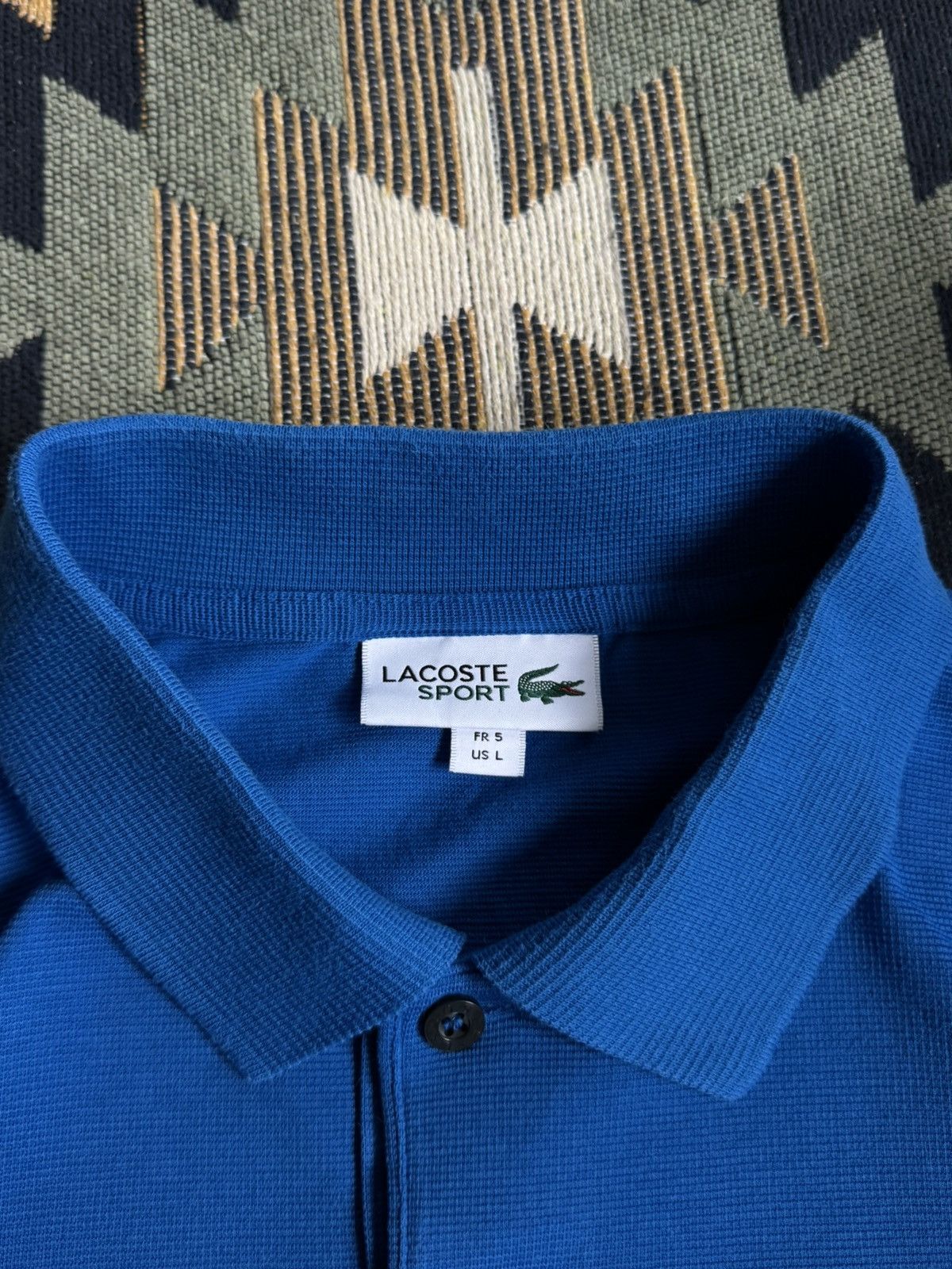 Lacoste Vintage Lacoste Rugby Longsleve Size US L / EU 52-54 / 3 - 7 Thumbnail
