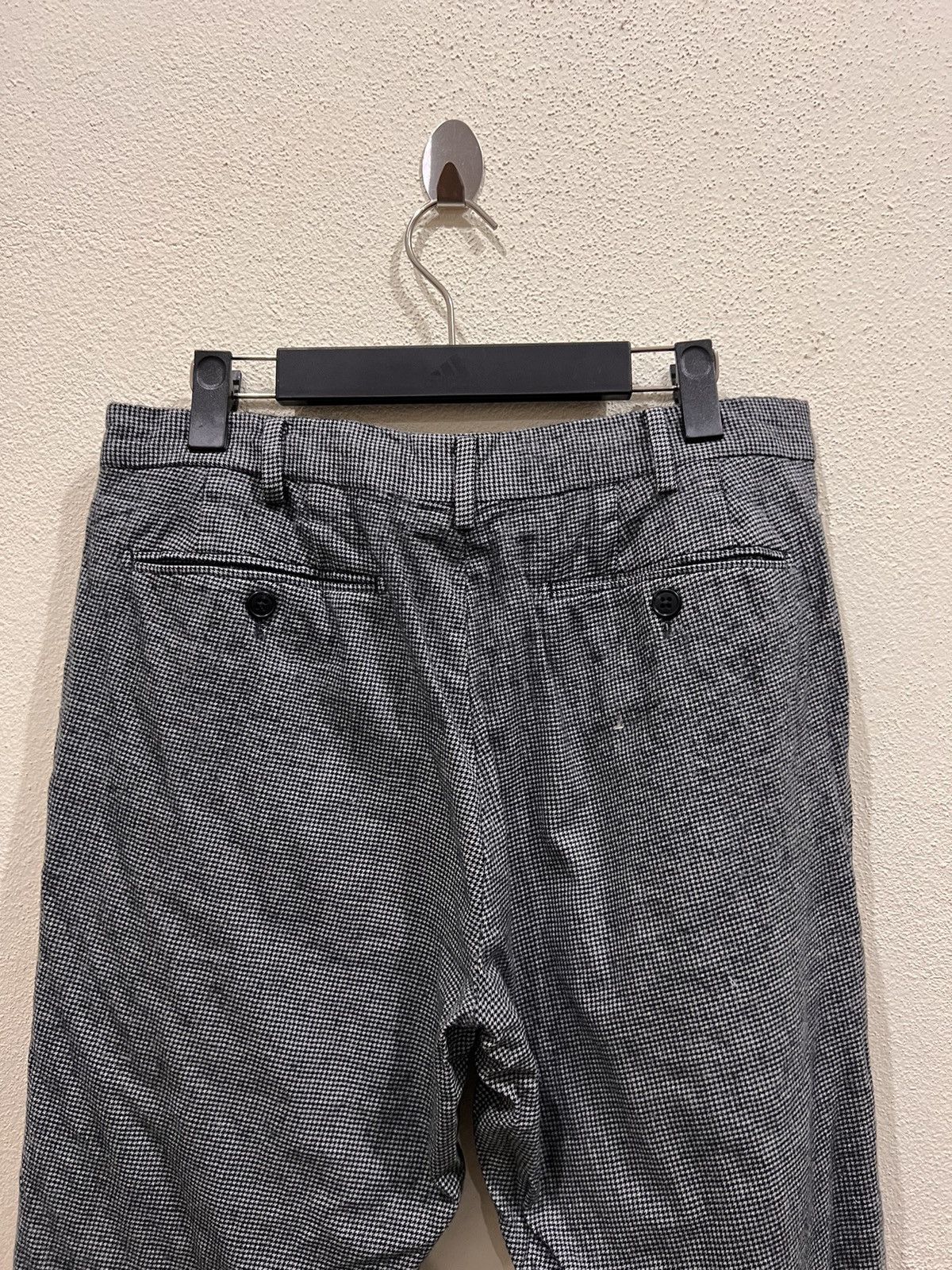 Japanese Brand × Uniqlo Japanese Brand Uniqlo Plaid tartan Wool pant Size US 30 / EU 46 - 6 Thumbnail