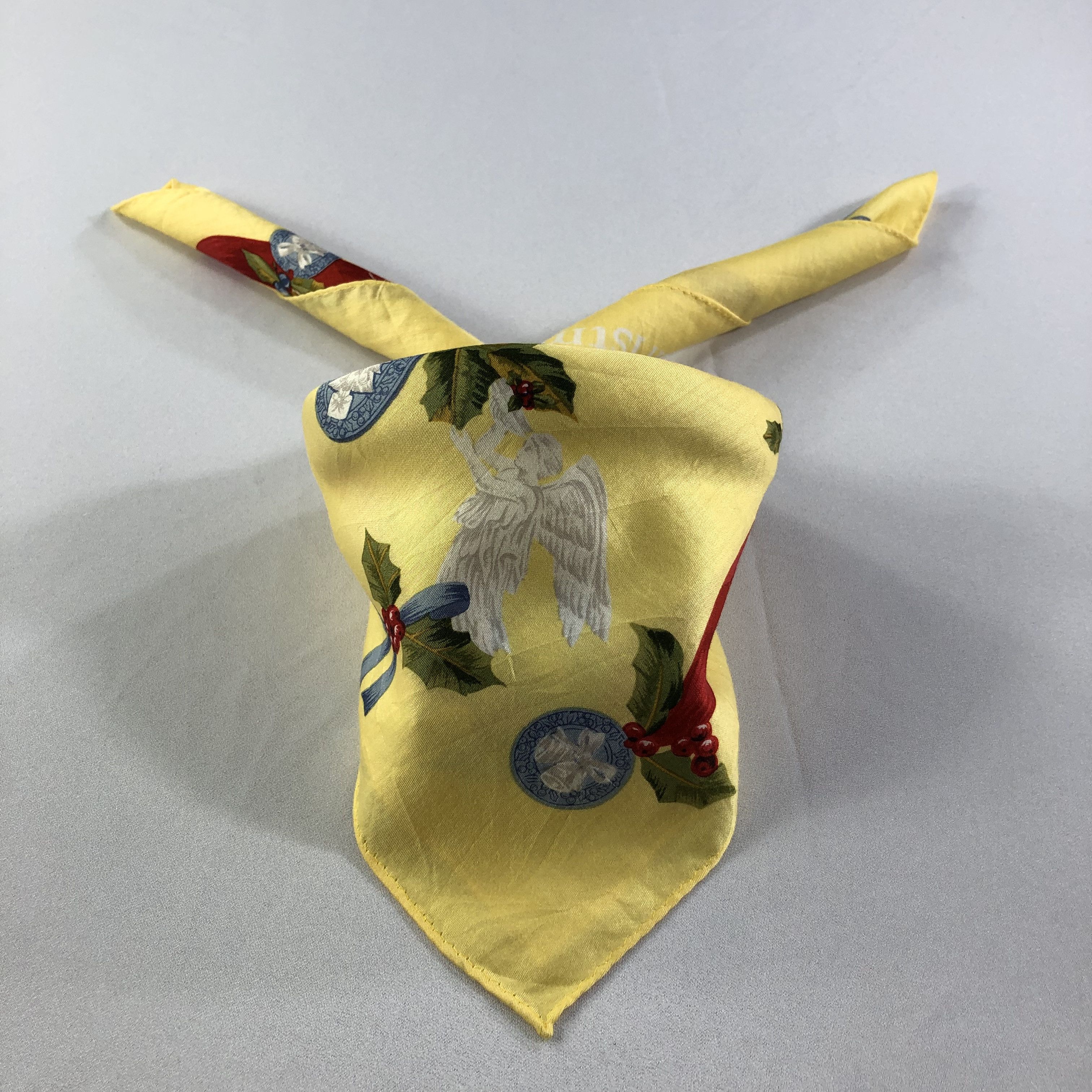 Vintage Wedgwood Handkerchief Neckerchief Bandana H2220 Size ONE SIZE - 2 Thumbnail