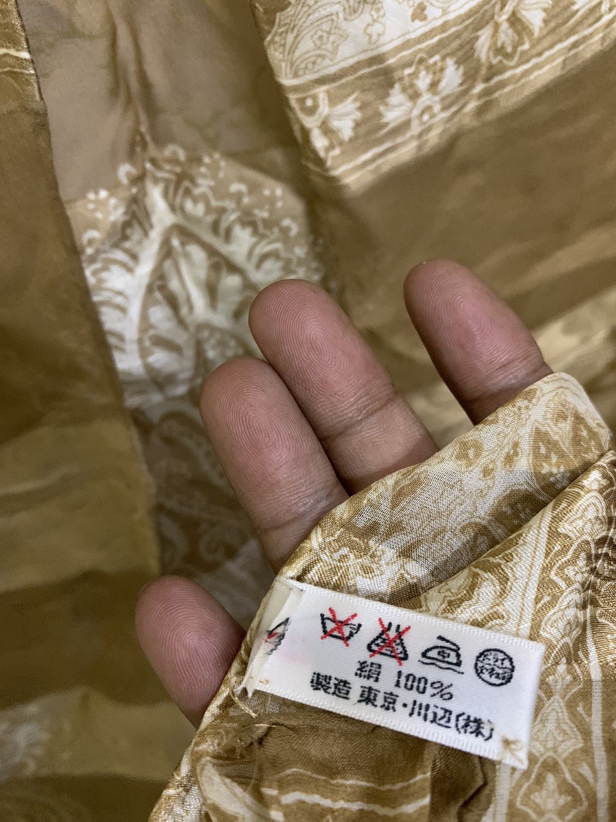 Yves Saint Laurent YvesSaintLaurent Handkerchief Silk Size ONE SIZE - 5 Thumbnail
