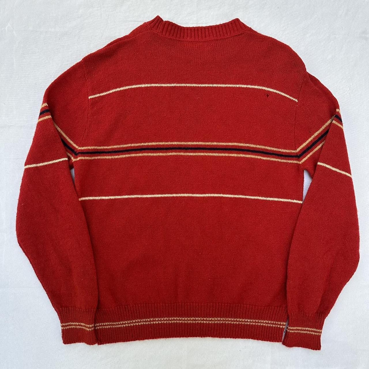 Vintage 90s Vintage Striped Sweater Preppy Formal Made in USA Size US L / EU 52-54 / 3 - 4 Thumbnail