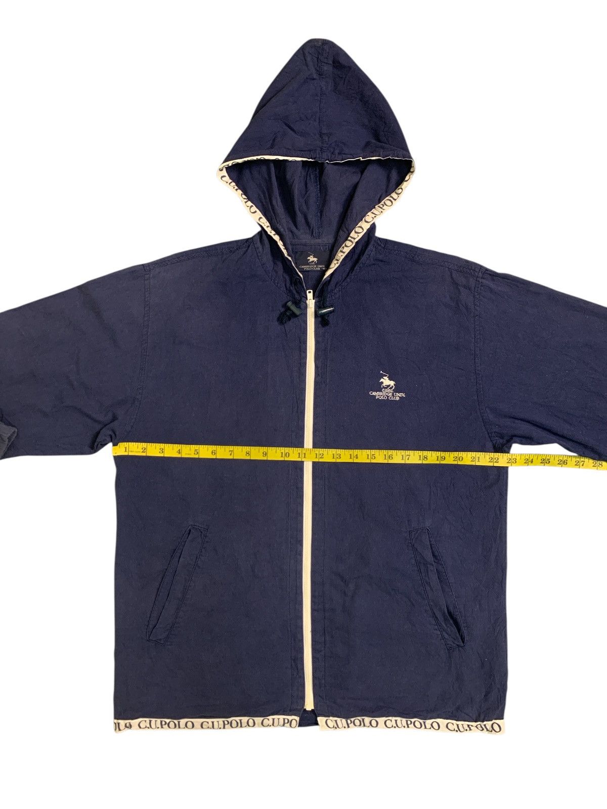 Other Rare Vintage Cambridge Univ. Polo Club Zipper Hoodie Size US M / EU 48-50 / 2 - 9 Thumbnail