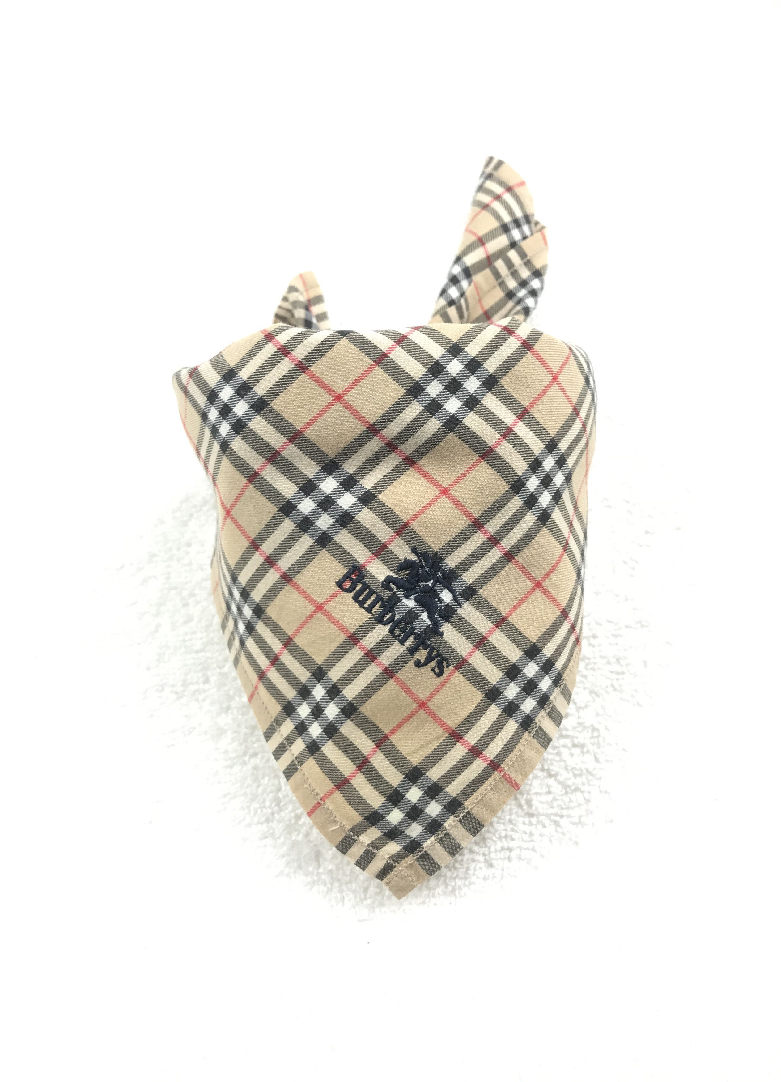 Burberry × Vintage Vintage Burberry Nova Check Bandana Neckerchief Handkerchief Size ONE SIZE - 3 Thumbnail