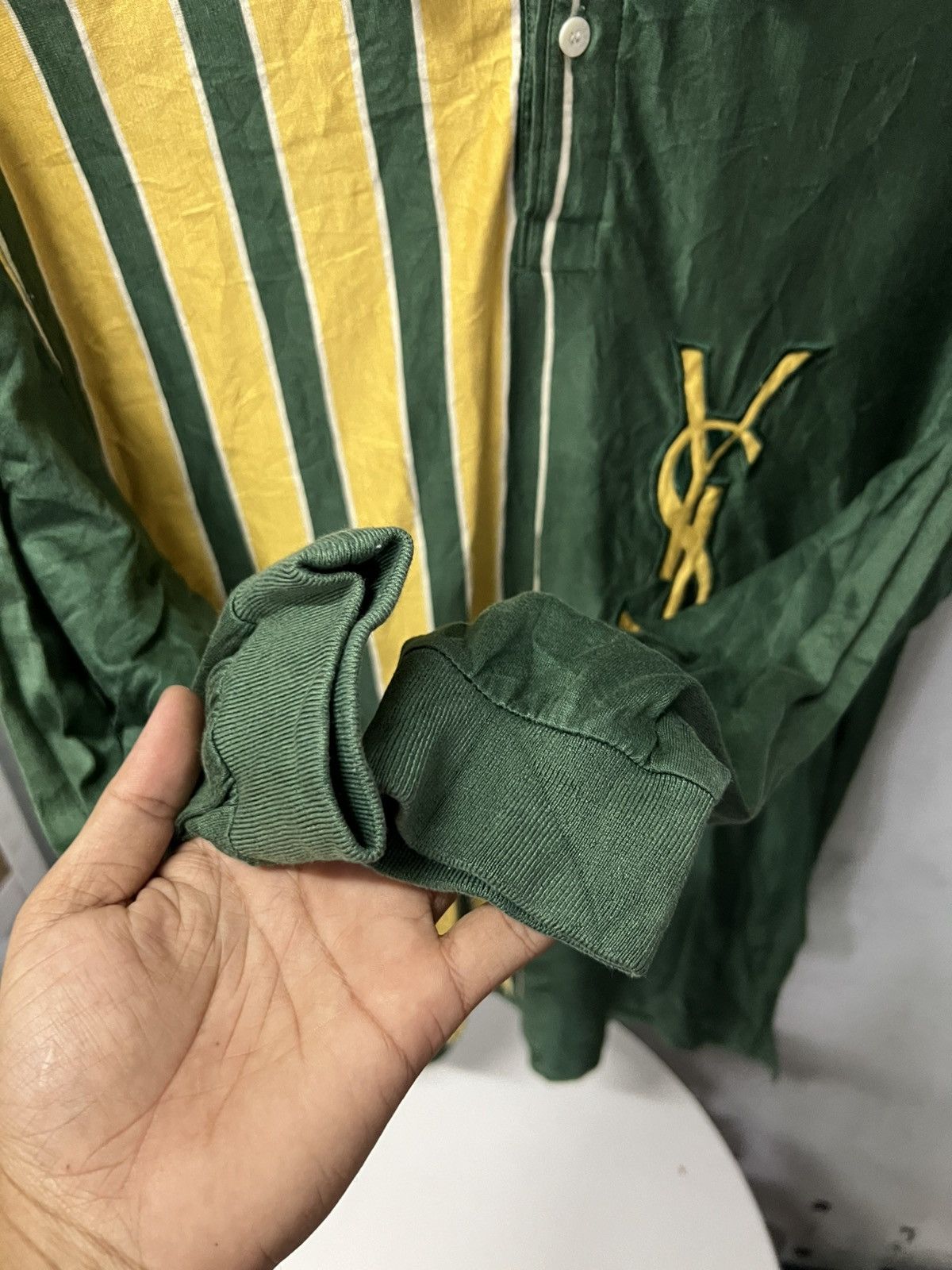 Yves Saint Laurent YvesSaintLauren Long Sleve Shirt Size US M / EU 48-50 / 2 - 6 Thumbnail