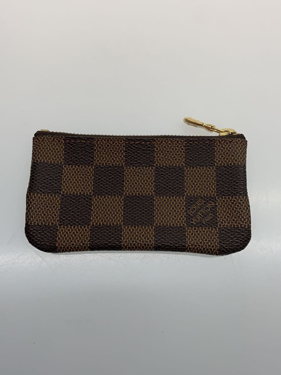 Louis Vuitton Louis Vuitton Damier Ebene Pochette Cle Brown Size ONE SIZE - 2 Thumbnail