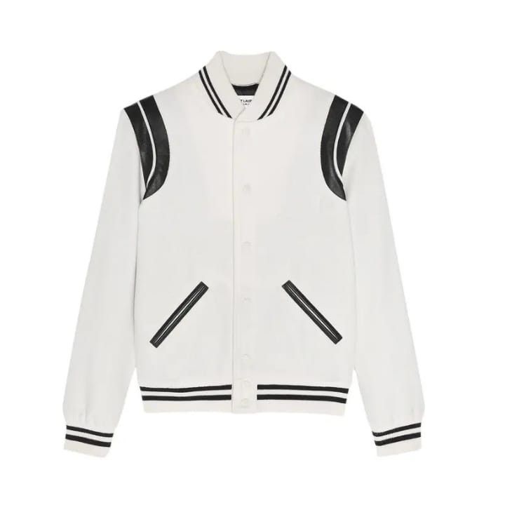 o1s1wg111224 Wool Teddy Jacket in White
