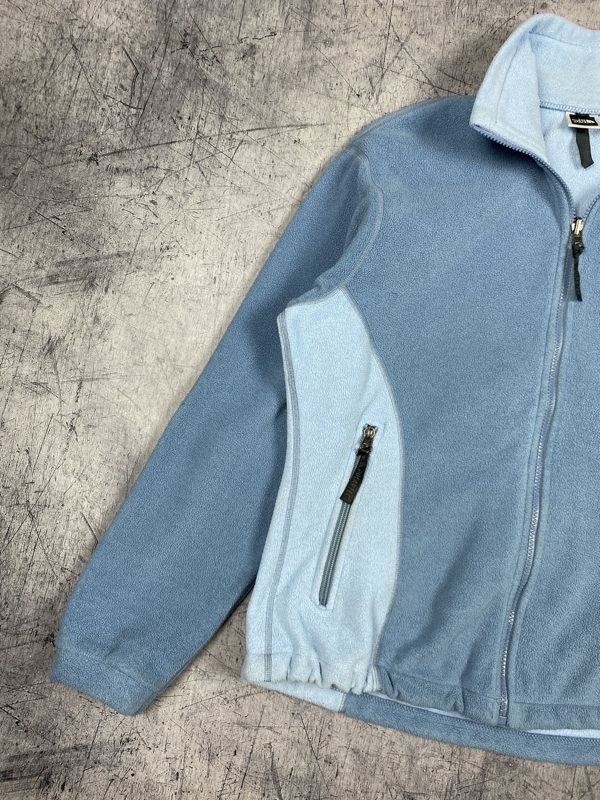 The North Face Vintage The North Face Baby Blue Fleece Jacket Size L / US 10 / IT 46 - 3 Thumbnail