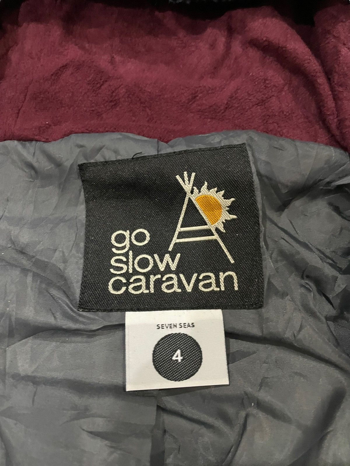 go slow caravan Go Slow Caravan Faux Fleece Zip-up Hoodie Jacket Size US M / EU 48-50 / 2 - 9 Thumbnail