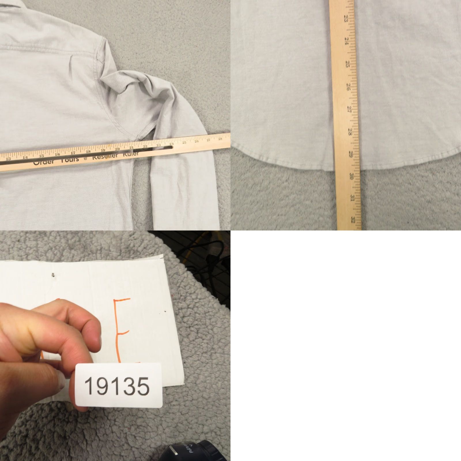 Lululemon Lululemon Shirt Men Medium Commission Oxford Button Down Light Grey Office Work Shirt Size US M / EU 48-50 / 2 - 8 Thumbnail