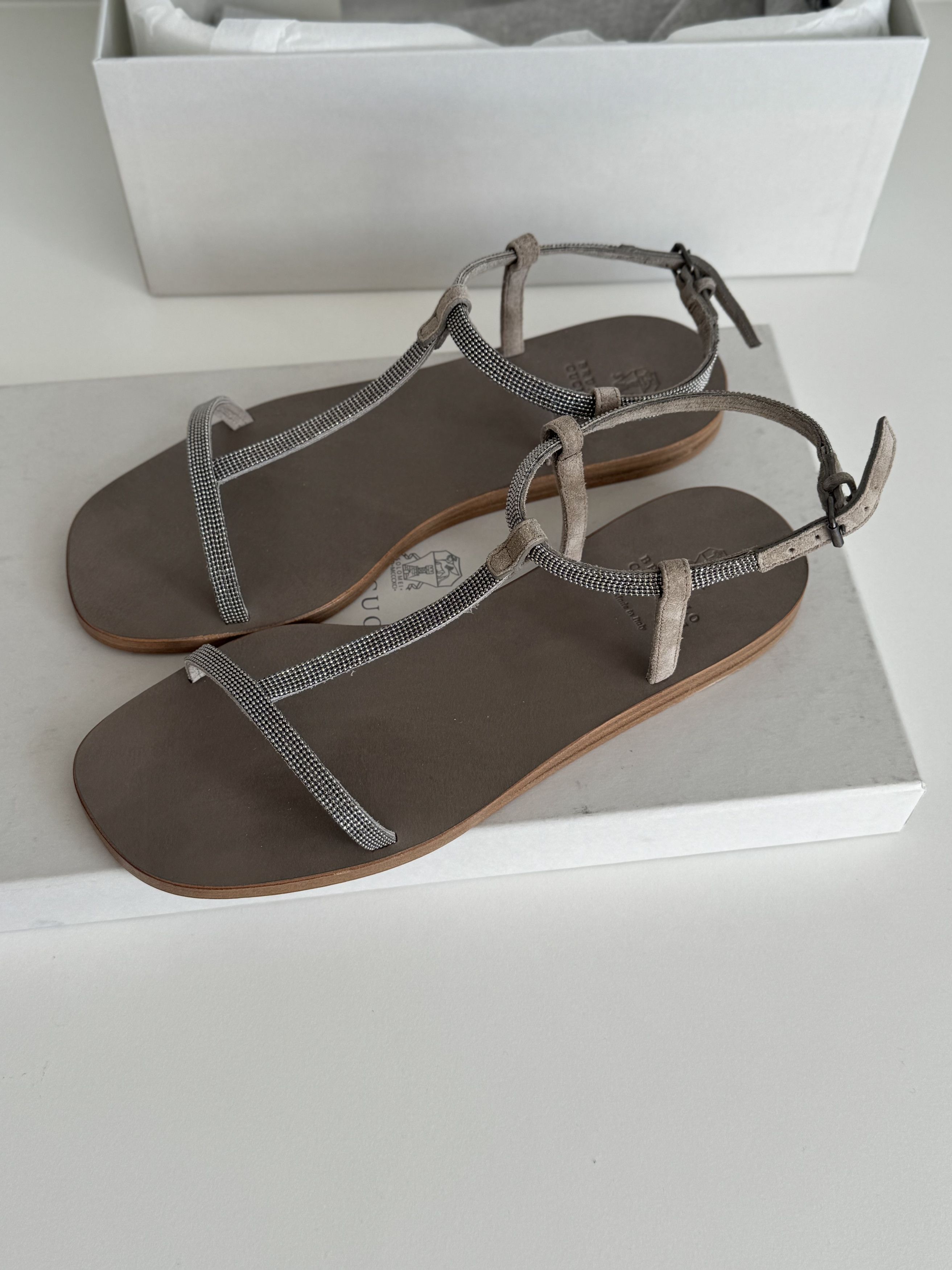 Brunello Cucinelli Brunello Cucinelli sandals | Size 36 Size US 6 / IT 36 - 2 Thumbnail