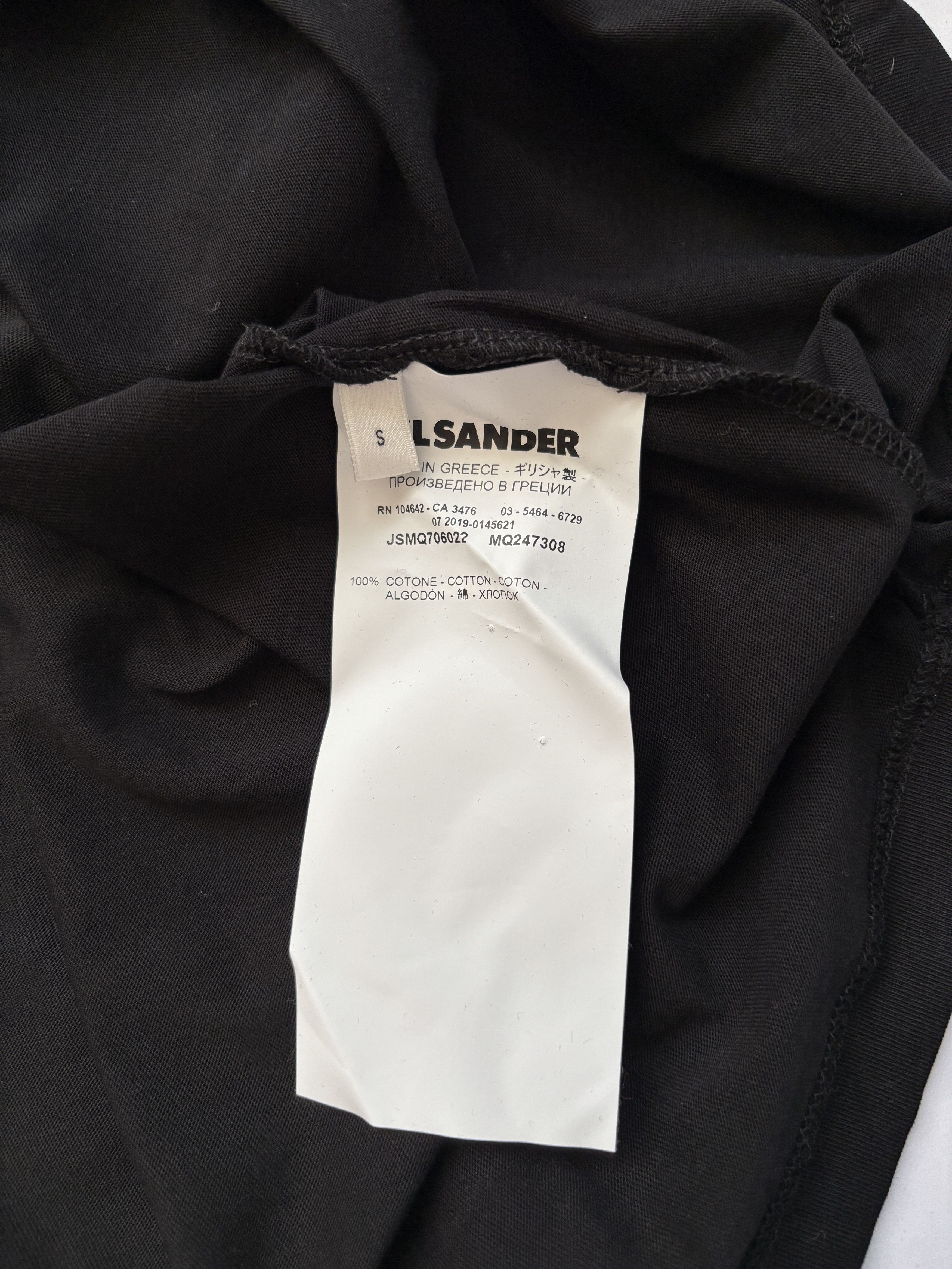 Jil Sander ⚡️QUICK SALE⚡️Jil Sander Black Short Sleeve T-Shirt Size US S / EU 44-46 / 1 - 5 Thumbnail