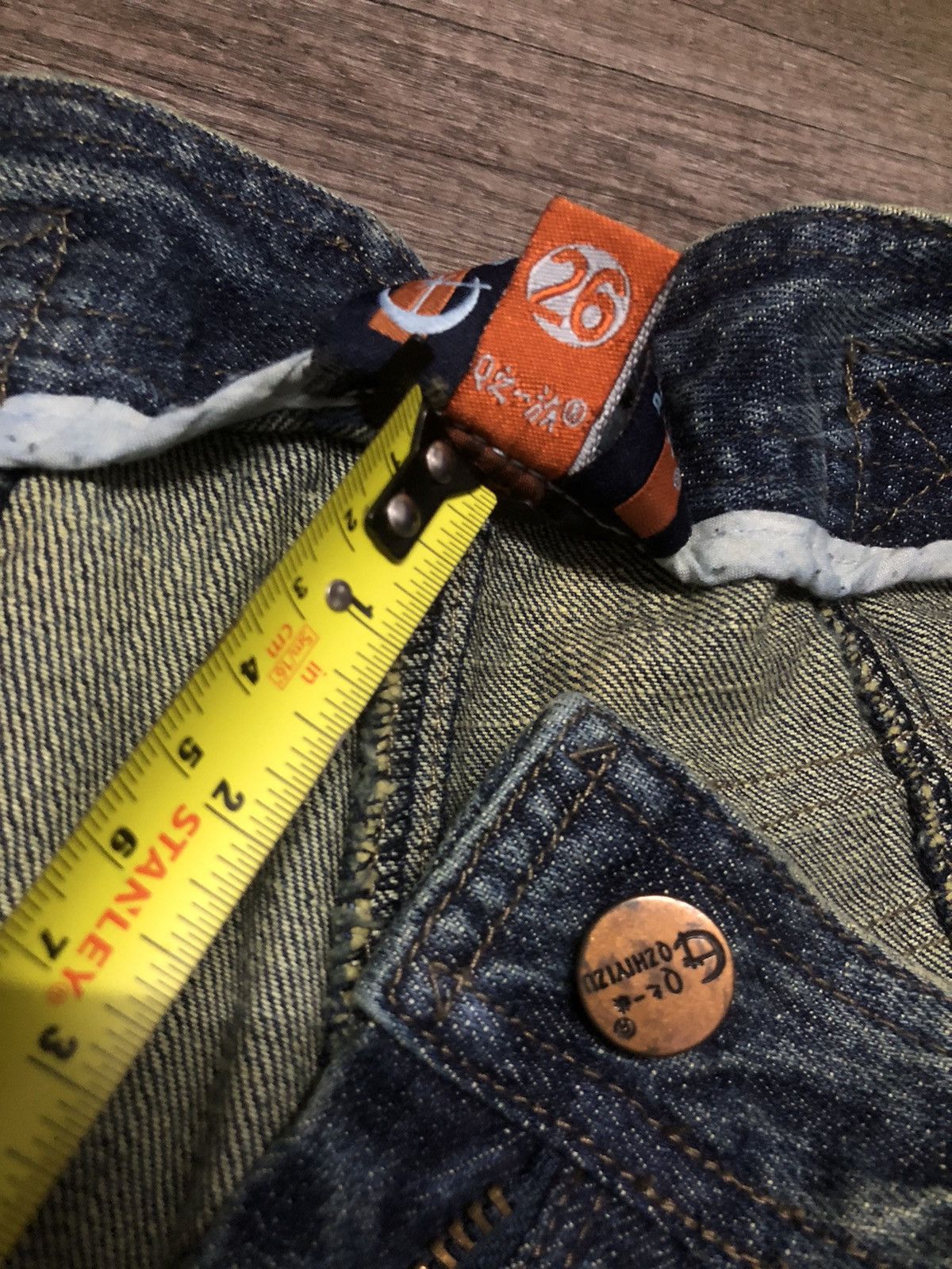 Japanese Brand × Le Grande Bleu (L.G.B.) Q Zhi Yi Zu Cargo Jeans Multi Pocket Size 28" / US 6 / IT 42 - 20 Thumbnail