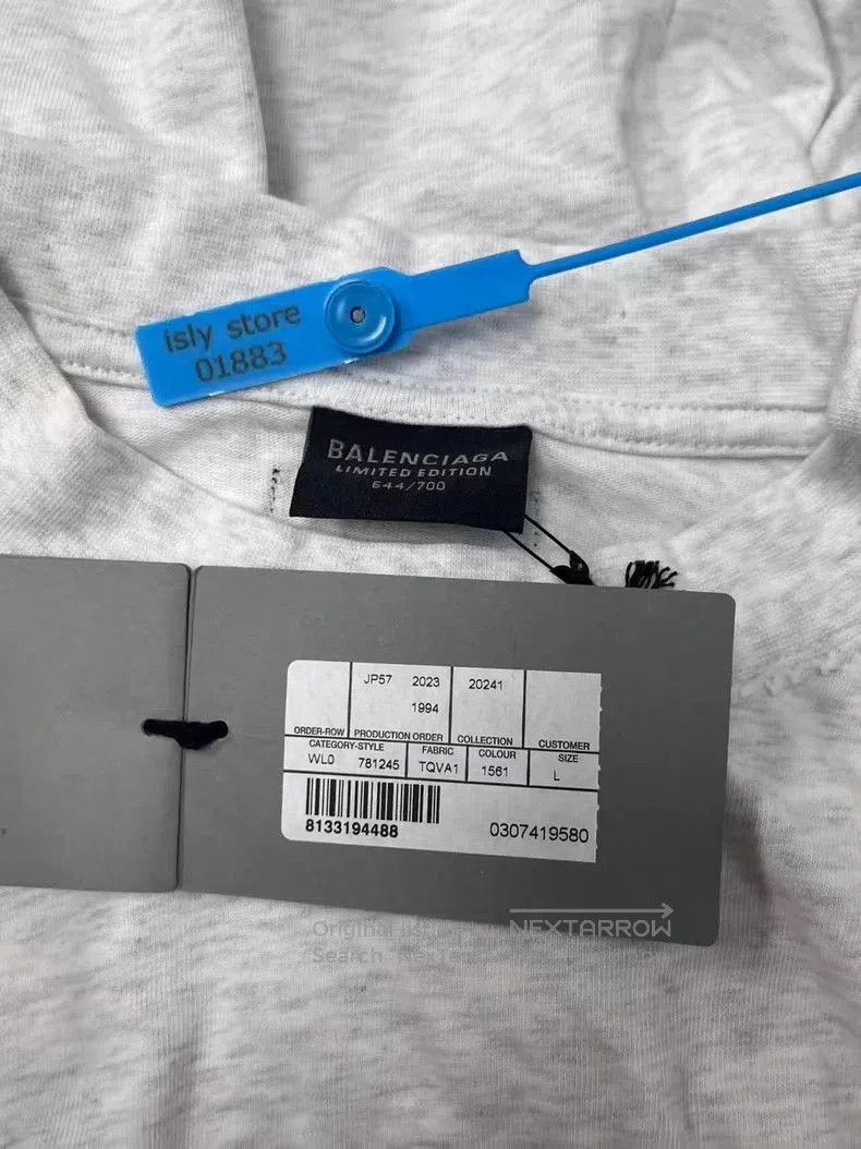 Balenciaga Balenciaga Archive Connected Long Sleeve T-Shirt. Size US L / EU 52-54 / 3 - 5 Thumbnail
