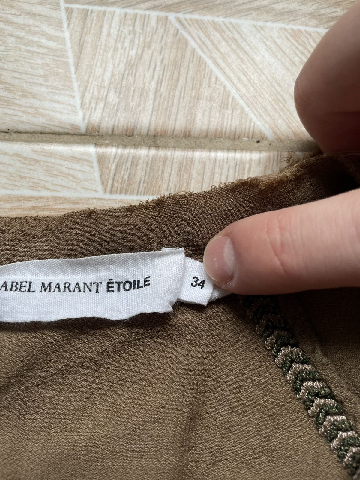 Designer × Isabel Marant × Isabel Marant Etoile Isabel Marant Etolie Ornament Blouse Long Sleeve Viscose 34 Size XXS / US 00 / IT 34 - 9 Thumbnail