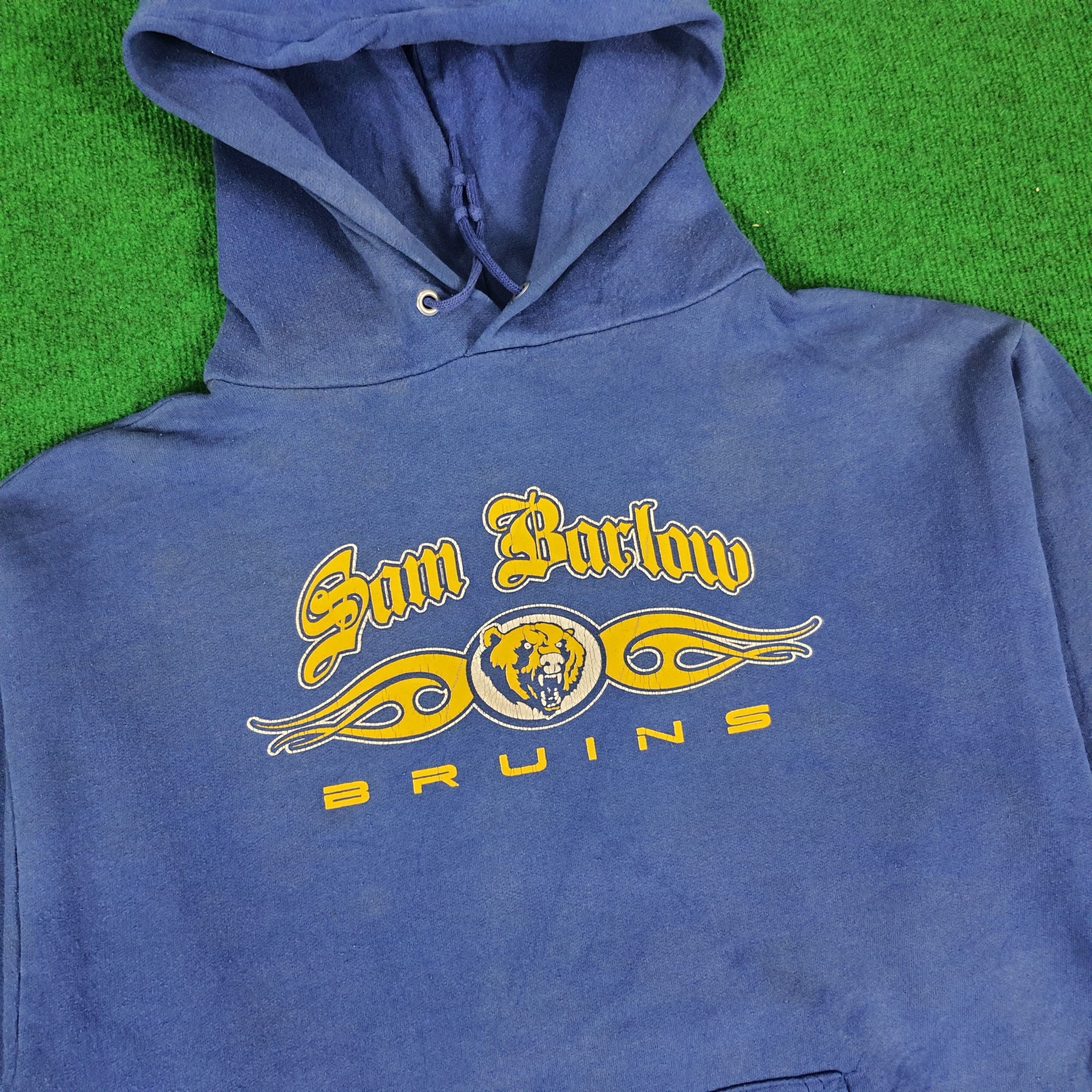NFL Vintage Sam Barlow Bruins Sports Team NFL Hoodies Size US M / EU 48-50 / 2 - 2 Thumbnail