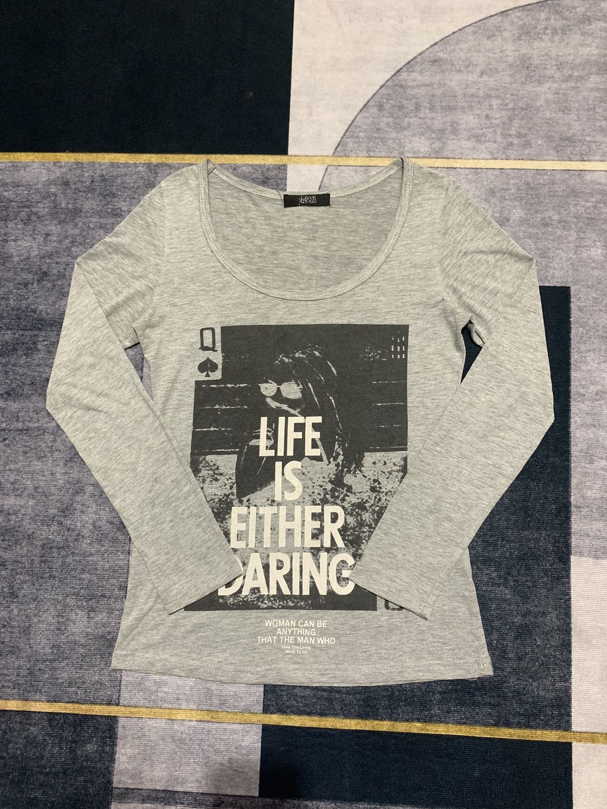 Japanese Brand LOVE JUNKIE IFSIXWASNINE STYLE LONG SLEEVE Size S / US 4 / IT 40 - 1 Thumbnail