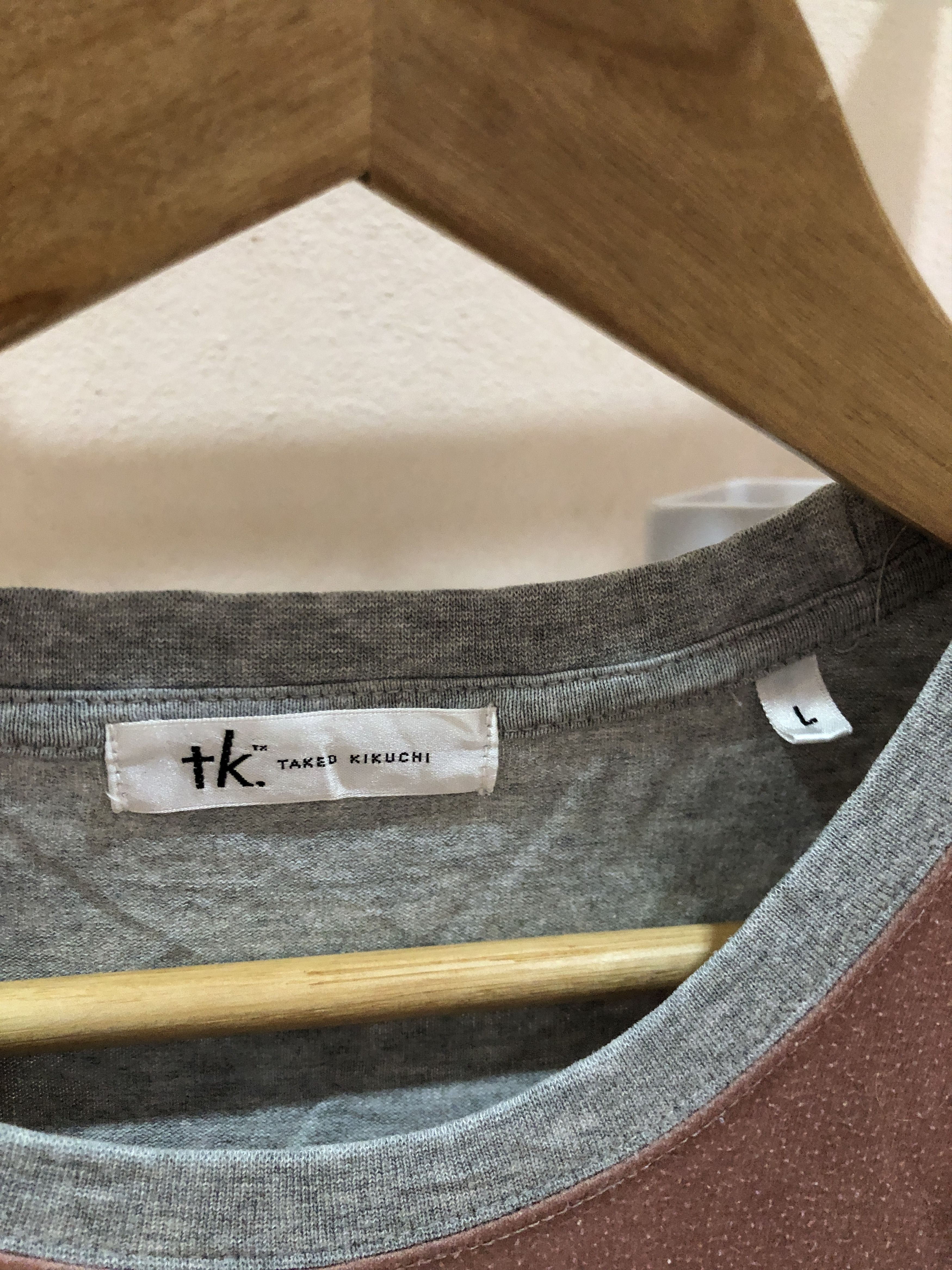 Takeo Kikuchi SURE FOR YOU" "ALWAYS FOR YOU NOTICE Patchwork T shirts Size US L / EU 52-54 / 3 - 3 Thumbnail