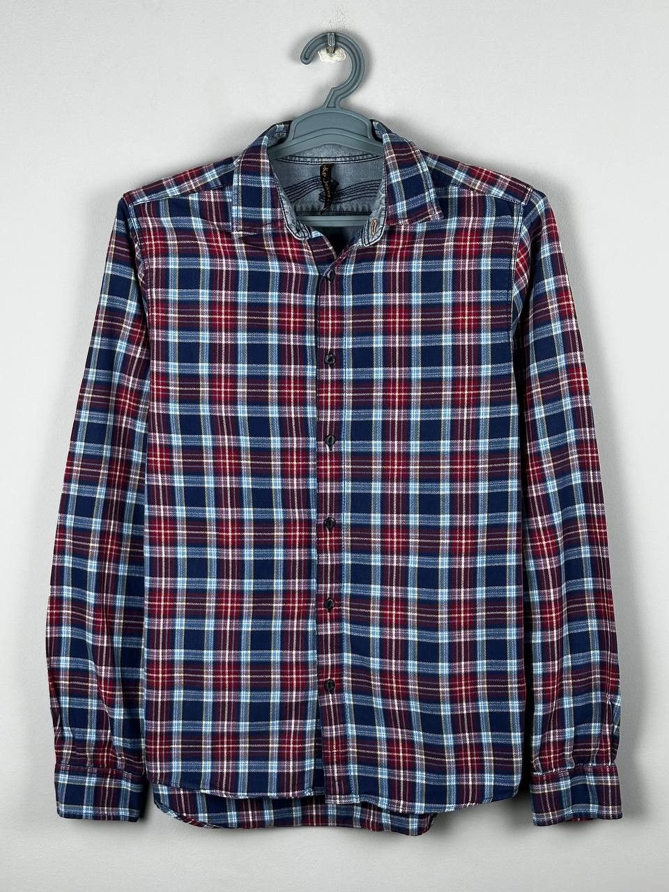 Nudie Jeans Vintage Nudie Jeans Plaid Flannel Long Sleeve Shirt Size US S / EU 44-46 / 1 - 1 Thumbnail