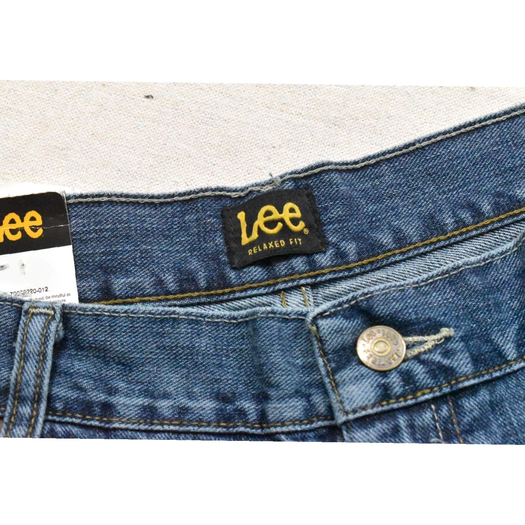 Lee Lee Jeans Straight Leg Jeans Mens 42x32 Relaxed Fit 5-Pocket Blue Denim New With Tags Pants Size US 42 / EU 58 - 6 Thumbnail