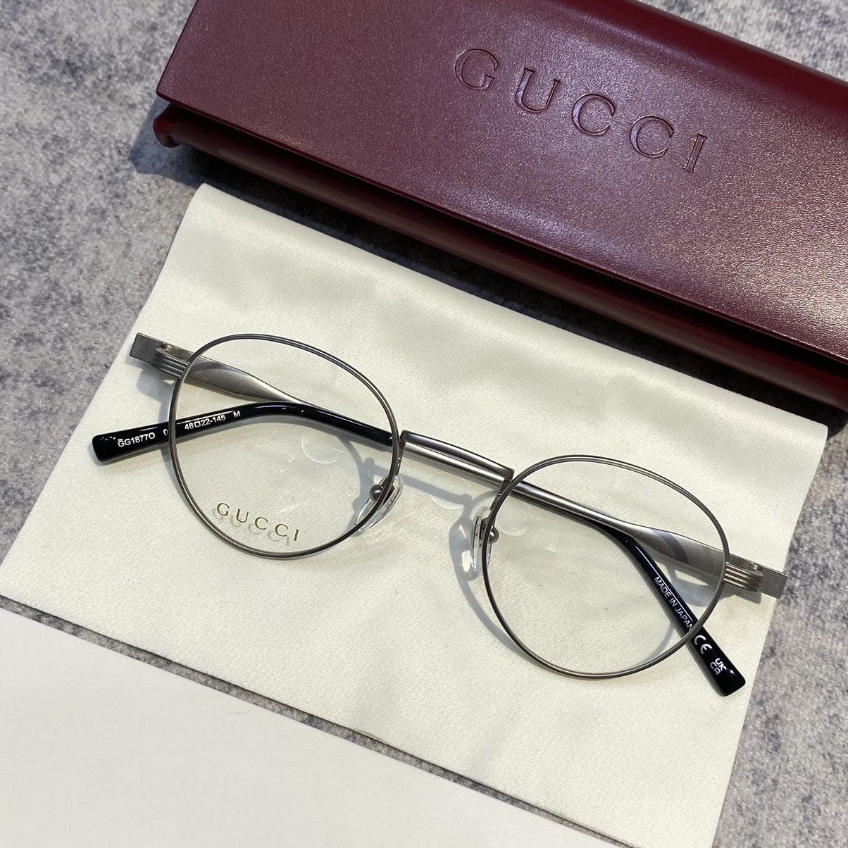 Gucci GUCCI GG1877O 002 SILVER Size ONE SIZE - 3 Thumbnail