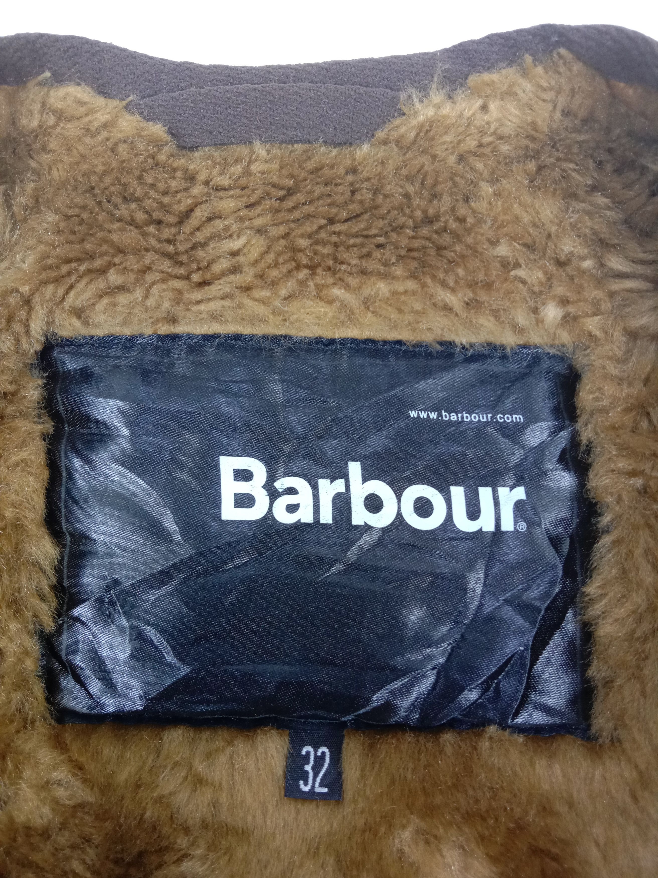 Barbour Vintage Barbour Pile Lining Vest Size US S / EU 44-46 / 1 - 12 Thumbnail