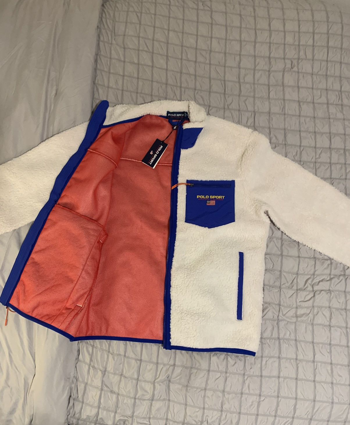 Polo Ralph Lauren Polo Sport Ralph Lauren jacket ps red rocks cream Size US M / EU 48-50 / 2 - 3 Thumbnail