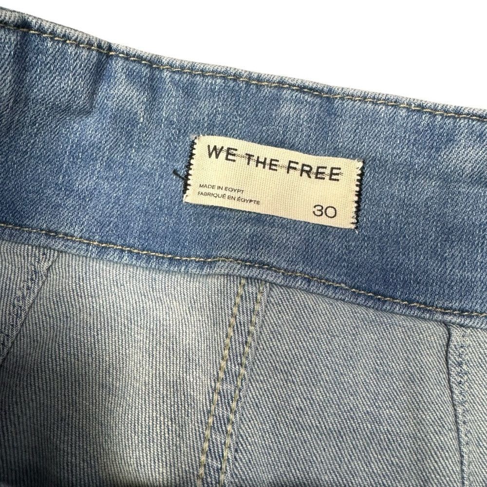 Free People New Free People We The Free Jayde Crop Flare Hayley Blue Je Size 30" / US 8 / IT 44 - 7 Thumbnail