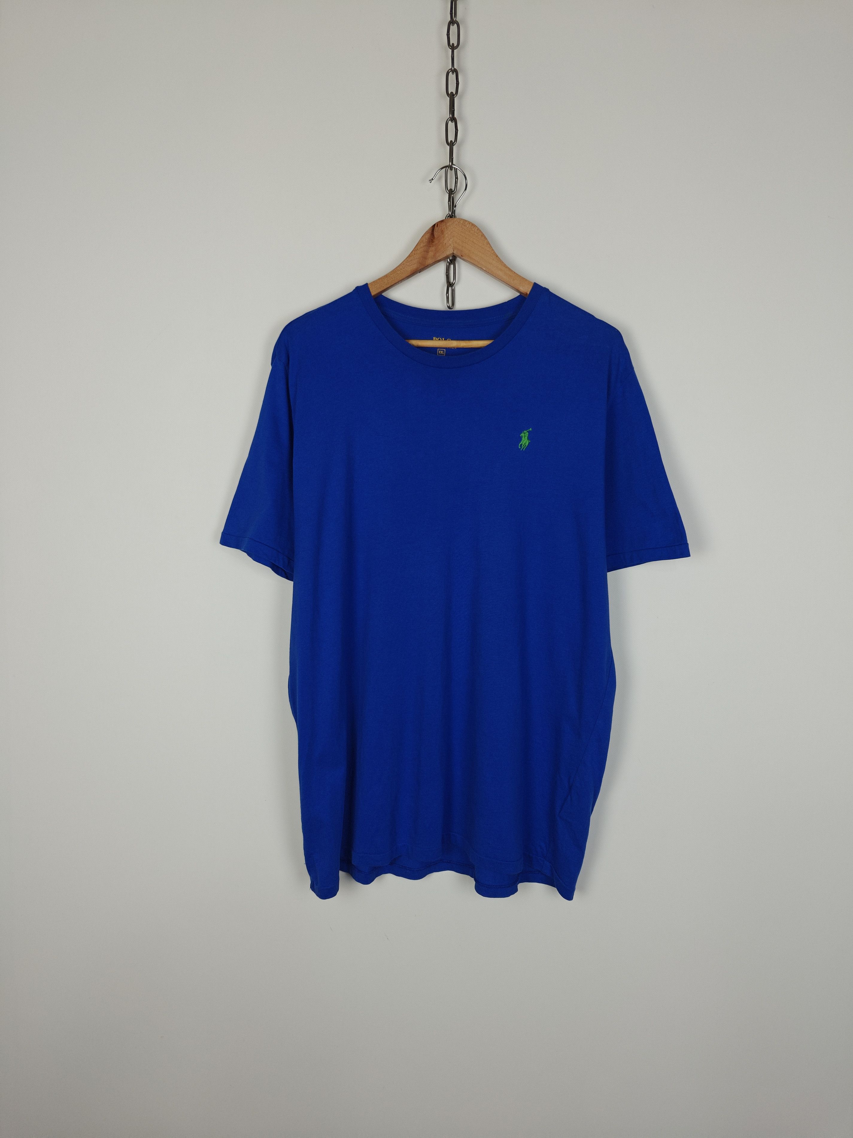 Polo Ralph Lauren Polo Ralph Lauren T-Shirt Small Logo Crewneck Blue XXL Size US XXL / EU 58 / 5 - 1 Thumbnail