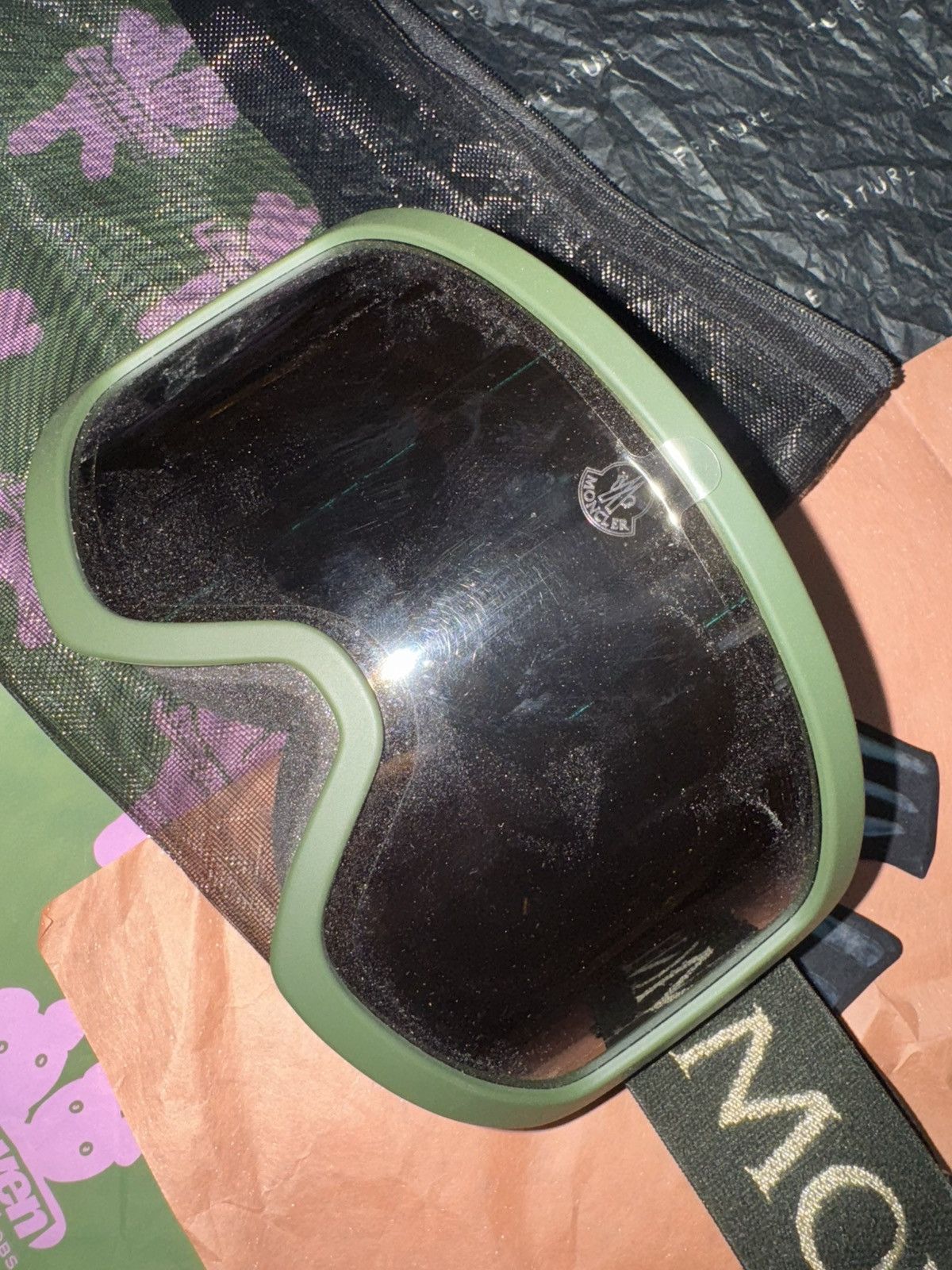 Moncler Moncler Army Green Terrabeam Goggles Size ONE SIZE - 5 Thumbnail