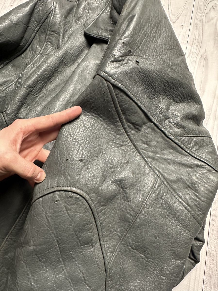 Vintage Vintage leather jacket Avant-garde rare grey Lamm Nappa L Size US L / EU 52-54 / 3 - 11 Thumbnail