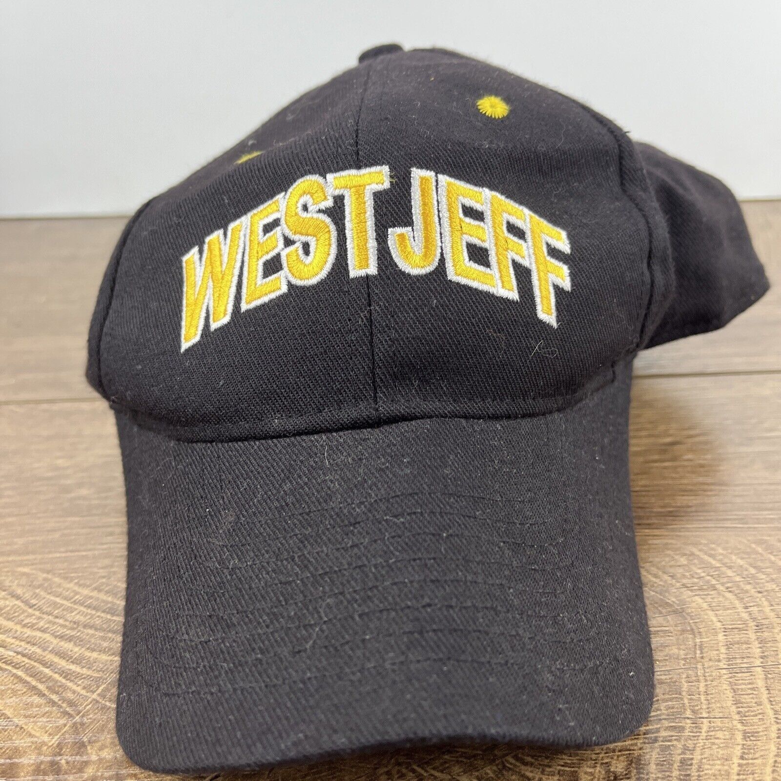 Other West Jefferson Hat West Jeff Black Hat Snapback Adjustable A Size ONE SIZE - 6 Thumbnail
