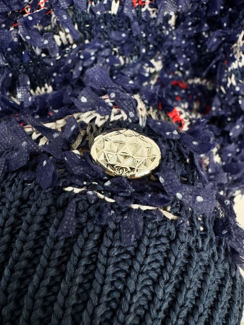 Chanel Chanel Knitted Short Sleeve Sweater Size 38 -2505 Size M / US 6-8 / IT 42-44 - 3 Thumbnail