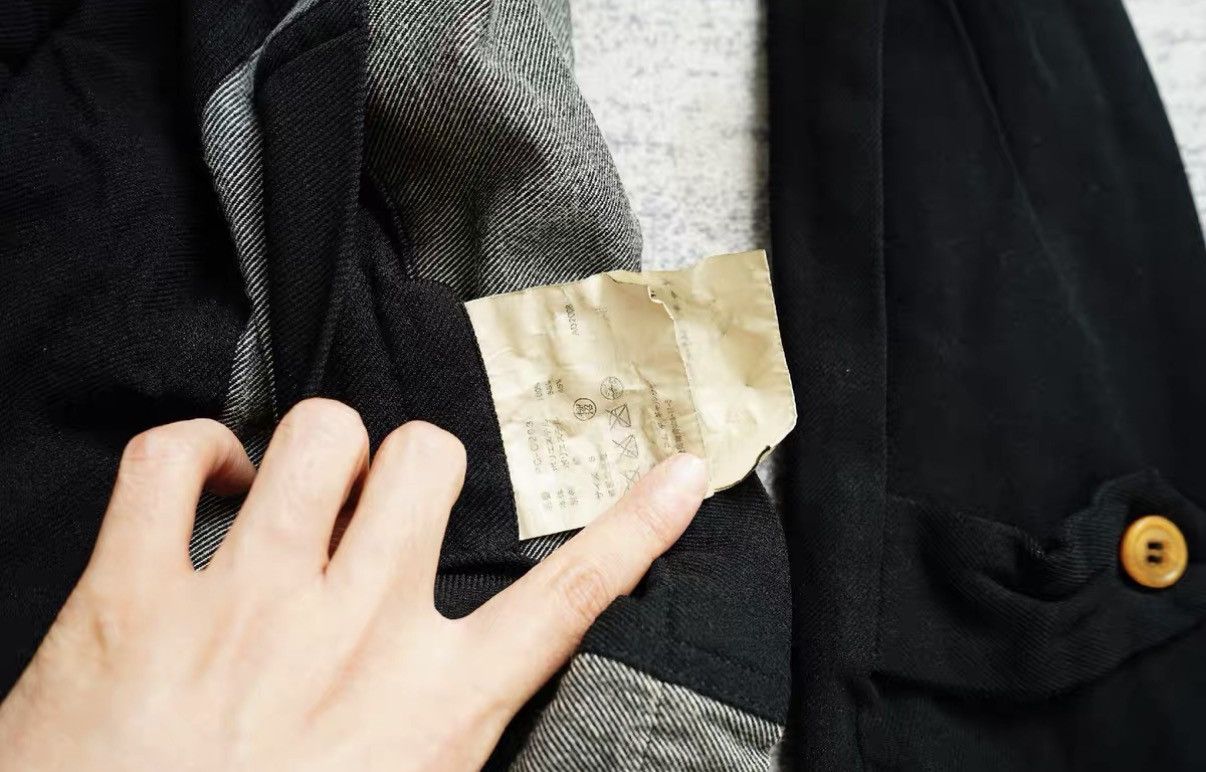 Comme des Garcons Comme des Garçons Polyester Paneled Mid-Long Coat Size US S / EU 44-46 / 1 - 6 Thumbnail